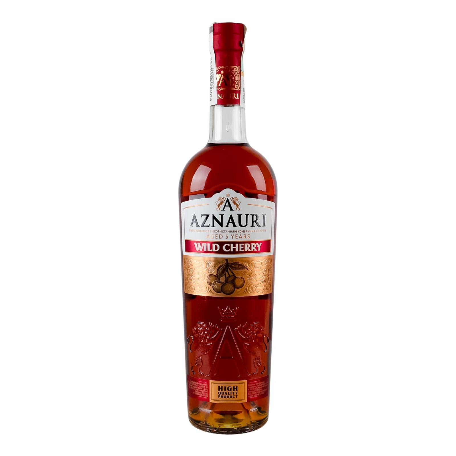 Напій алк. Aznauri 0,7л 30% Wild cherry 5 Years Новинка Фото №:1