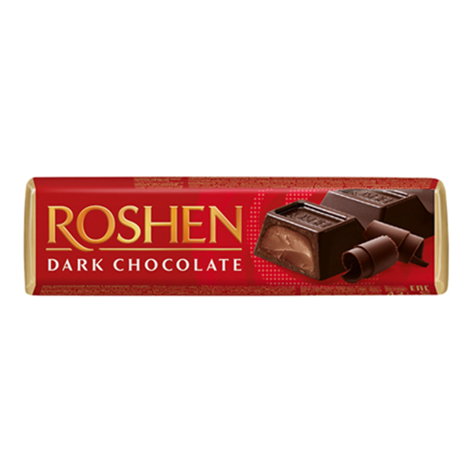 Батончик Roshen шоколадний з начинкою 43г Акція Фото №:1
