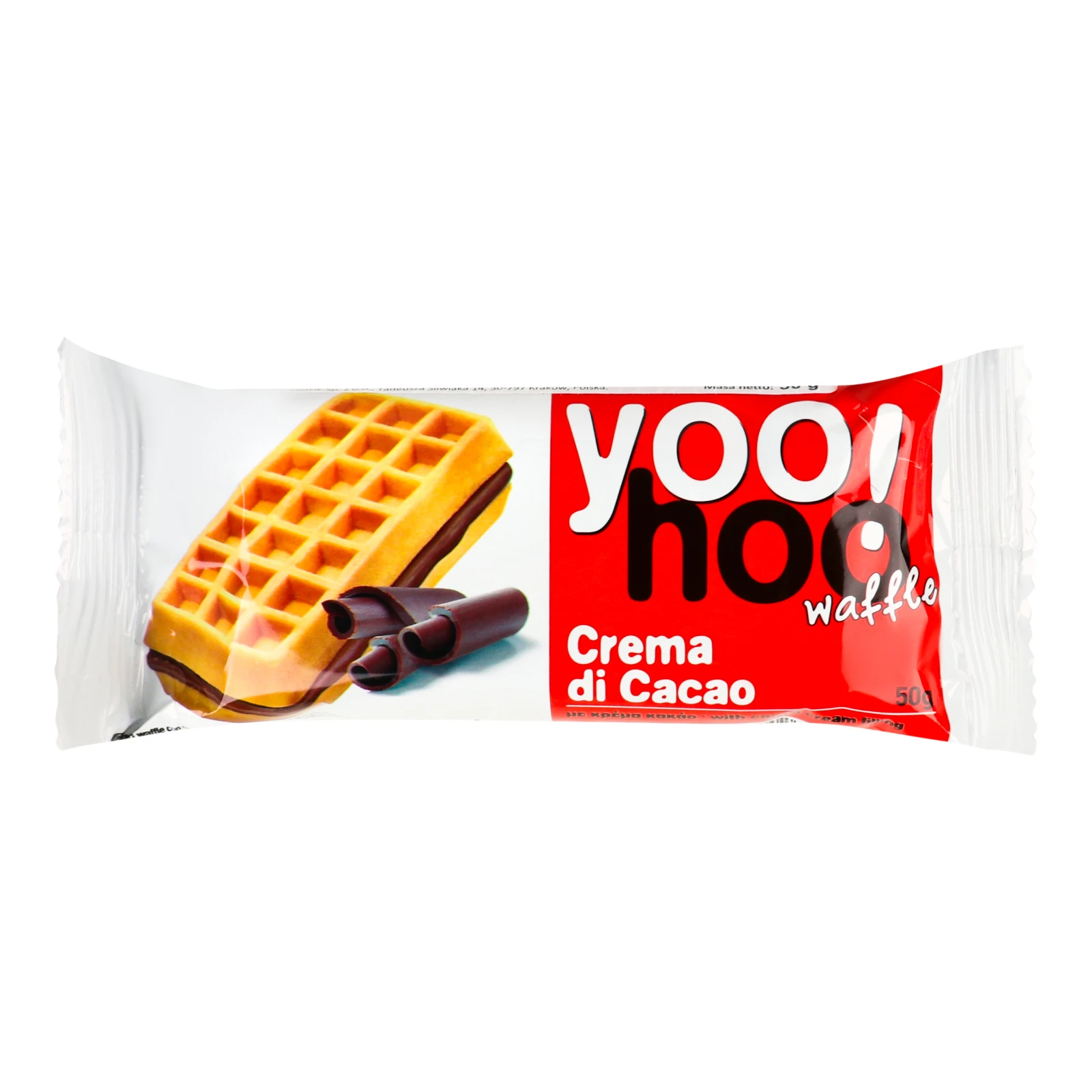 Бісквіт Yoo! Hoo з вершковою начинкою з какао 50г Фото №:1
