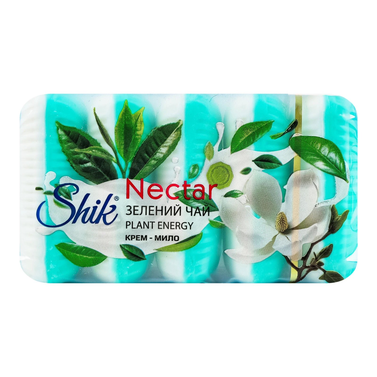 Крем-мило Shik Nectar тверде туалетне Зелений чай 5х70г Фото №:1