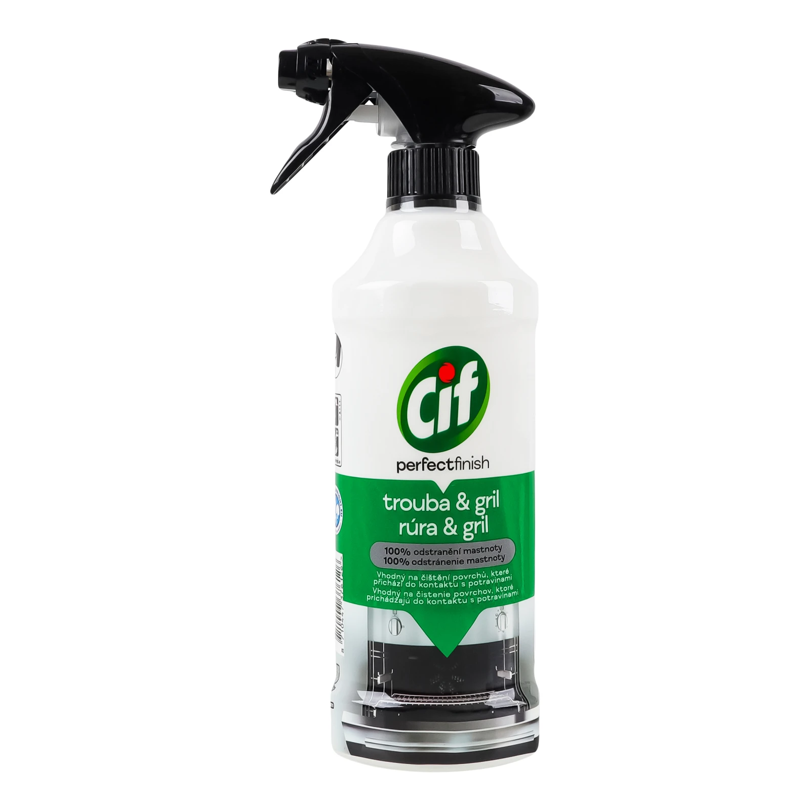 Спрей Cif Perfectfinish для очищення плити, духовки та грилю 435мл Фото №:1