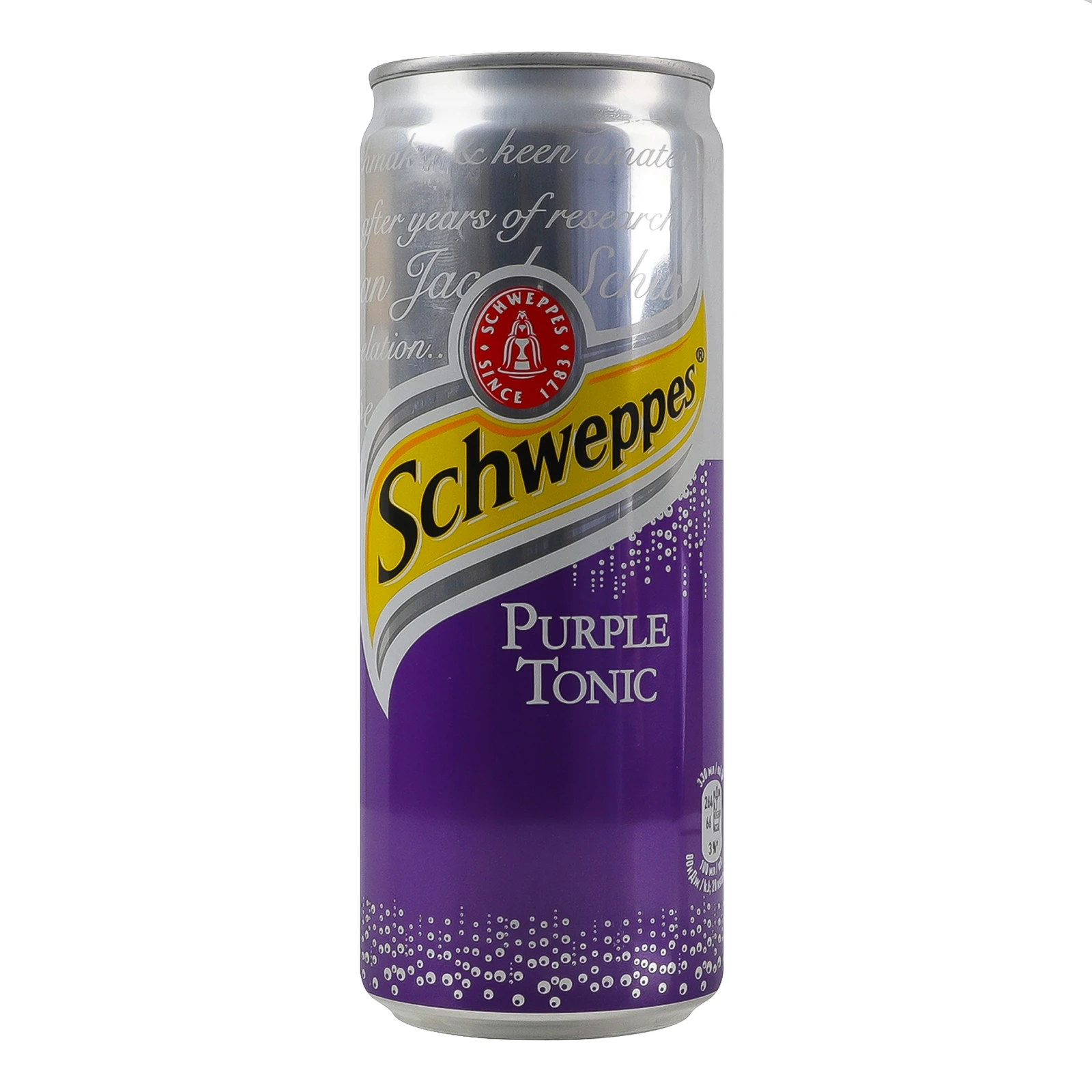 Напій Schweppes Purple Tonic сильногазований 330мл Фото навігації №:1