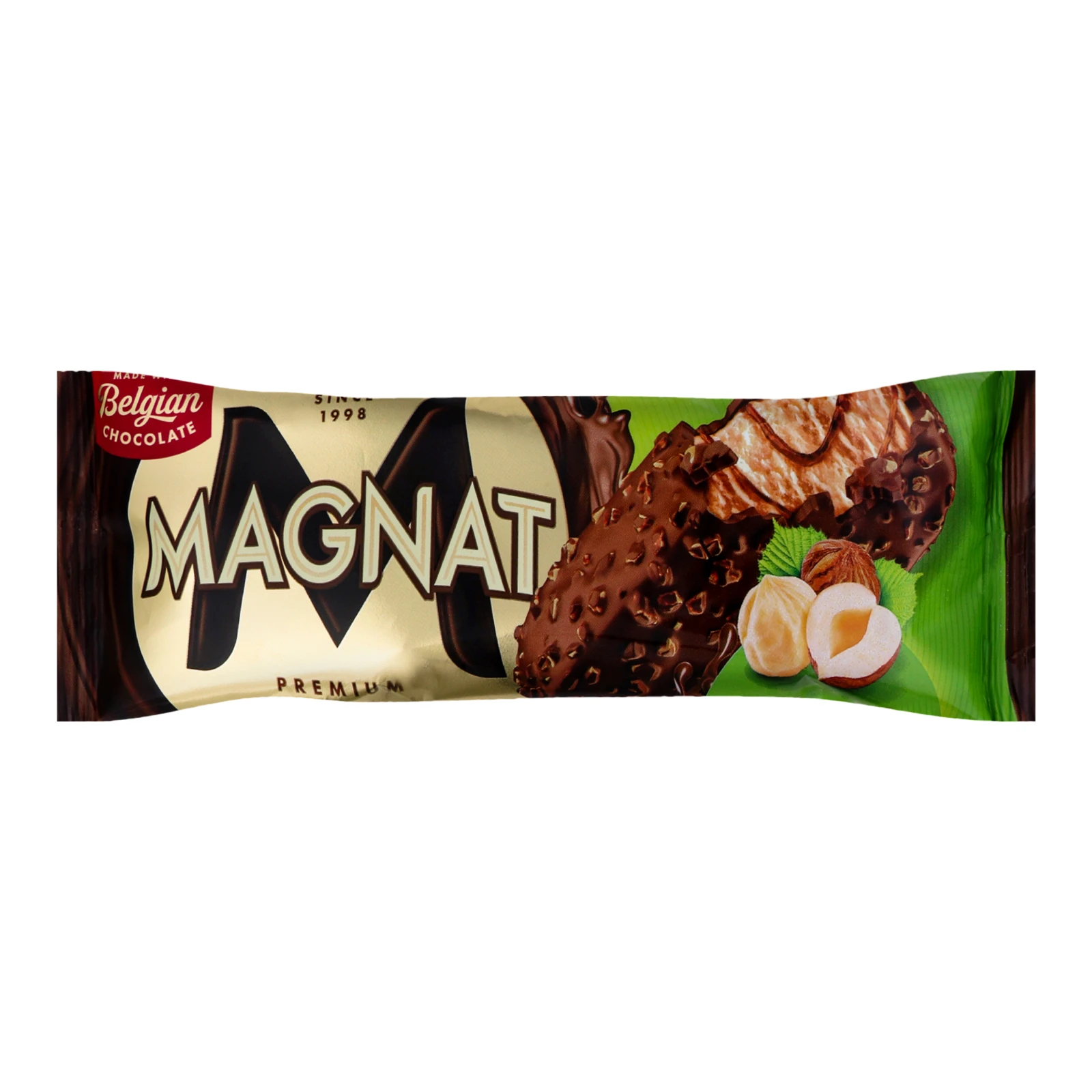 Морозиво Magnat Hazelnut вершкове в молочному шоколаді 75г Фото №:1