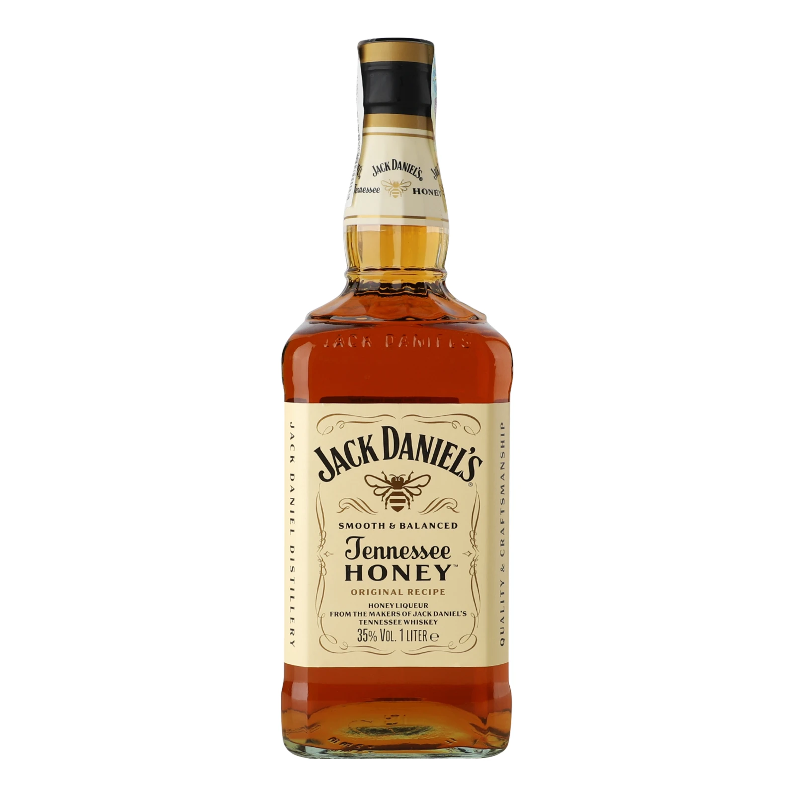 Лікер Jack Daniel's Tennessee Honey 35% 1л Фото №:1