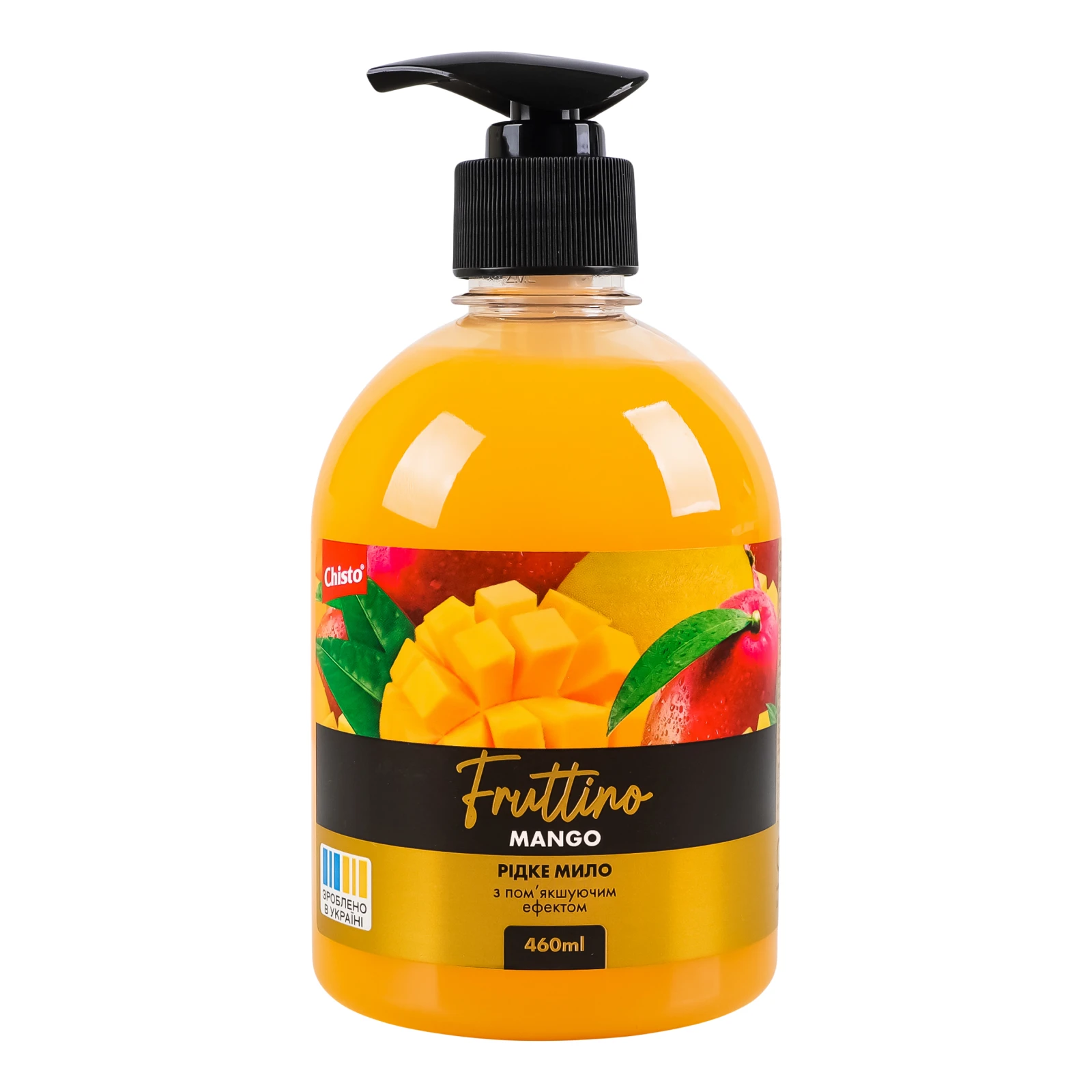 Мило Chisto Fruttino рідке з пом'якшуючим ефектом Mango 460мл Фото №:1