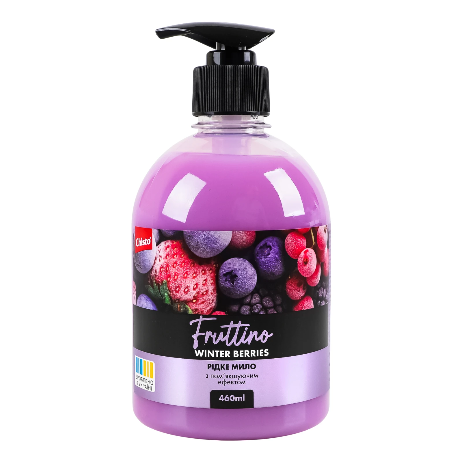 Мило Chisto Fruttino рідке з пом'якшуючим ефектом Winter berries 460мл