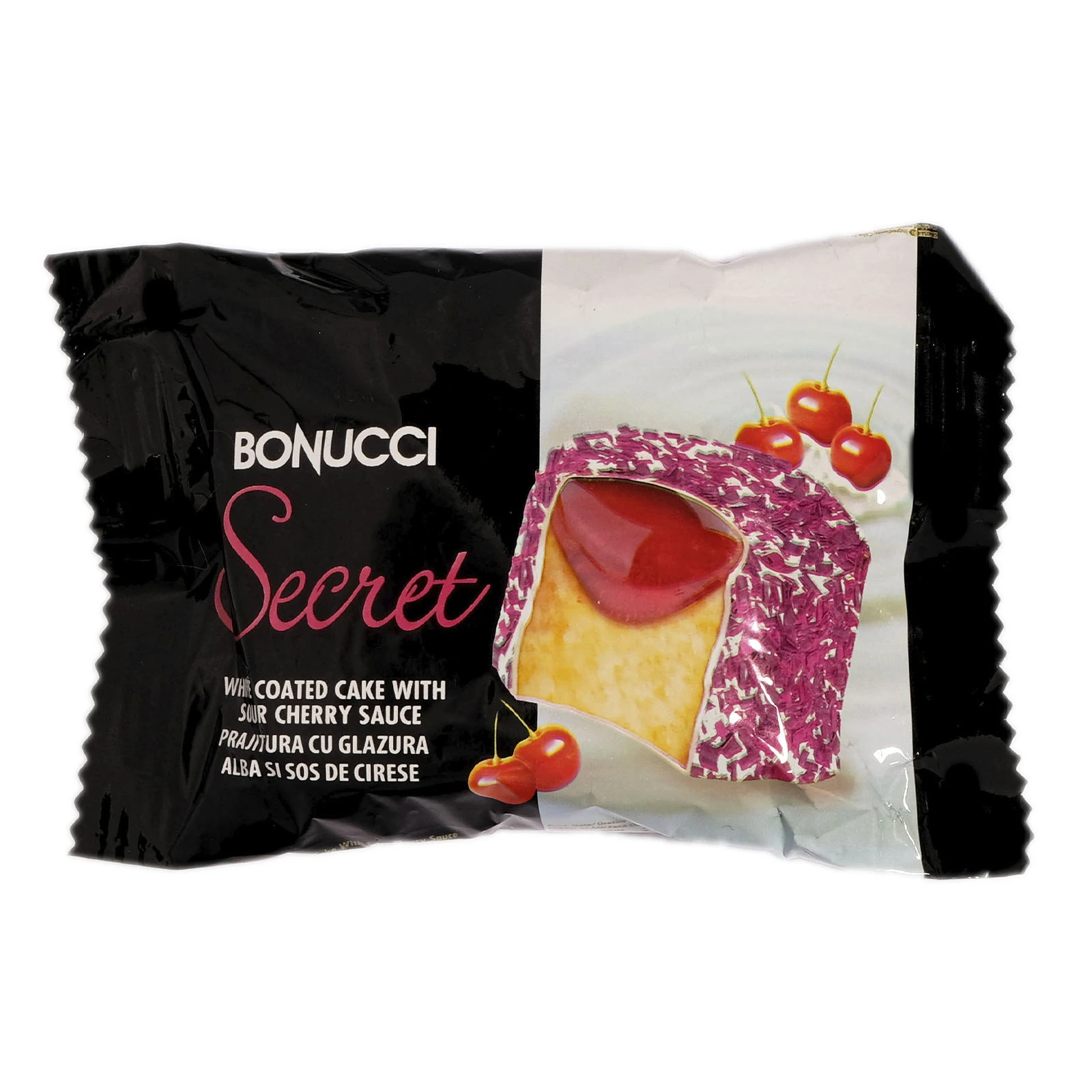 Бісквіт  Bonucci Secret вишневе 45г Фото навігації №:1