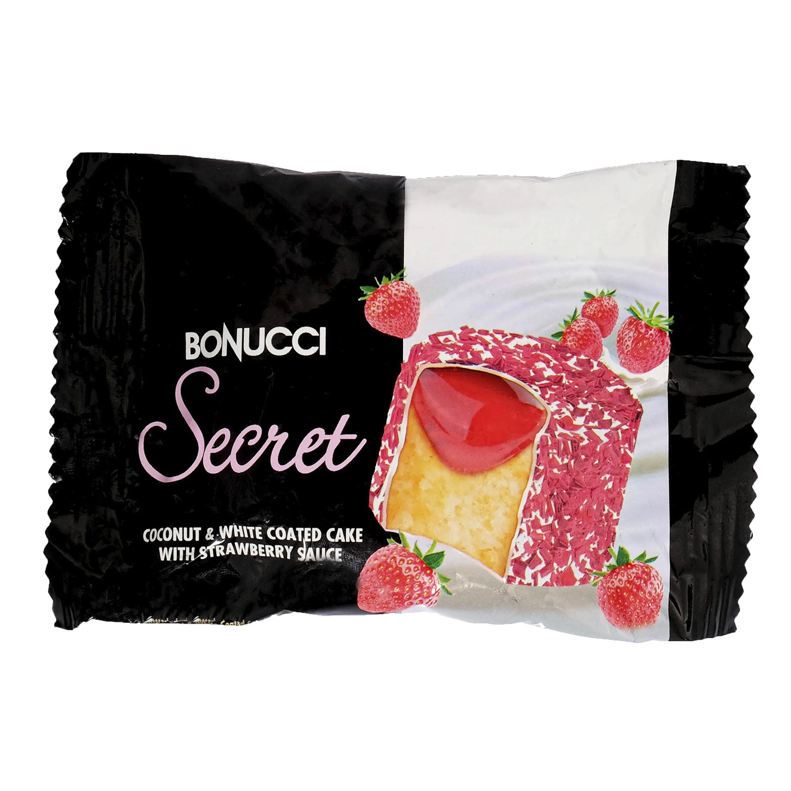 Бісквіт  Bonucci Secret полуничне 45г Фото №:1