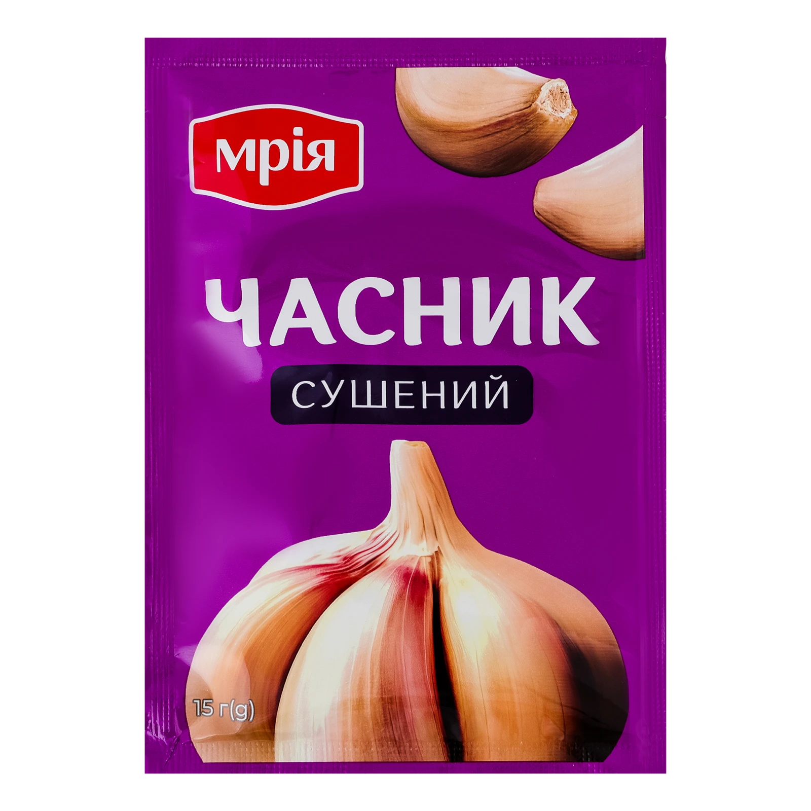 Часник Мрія сушений гранульований 15г Фото навігації №:1