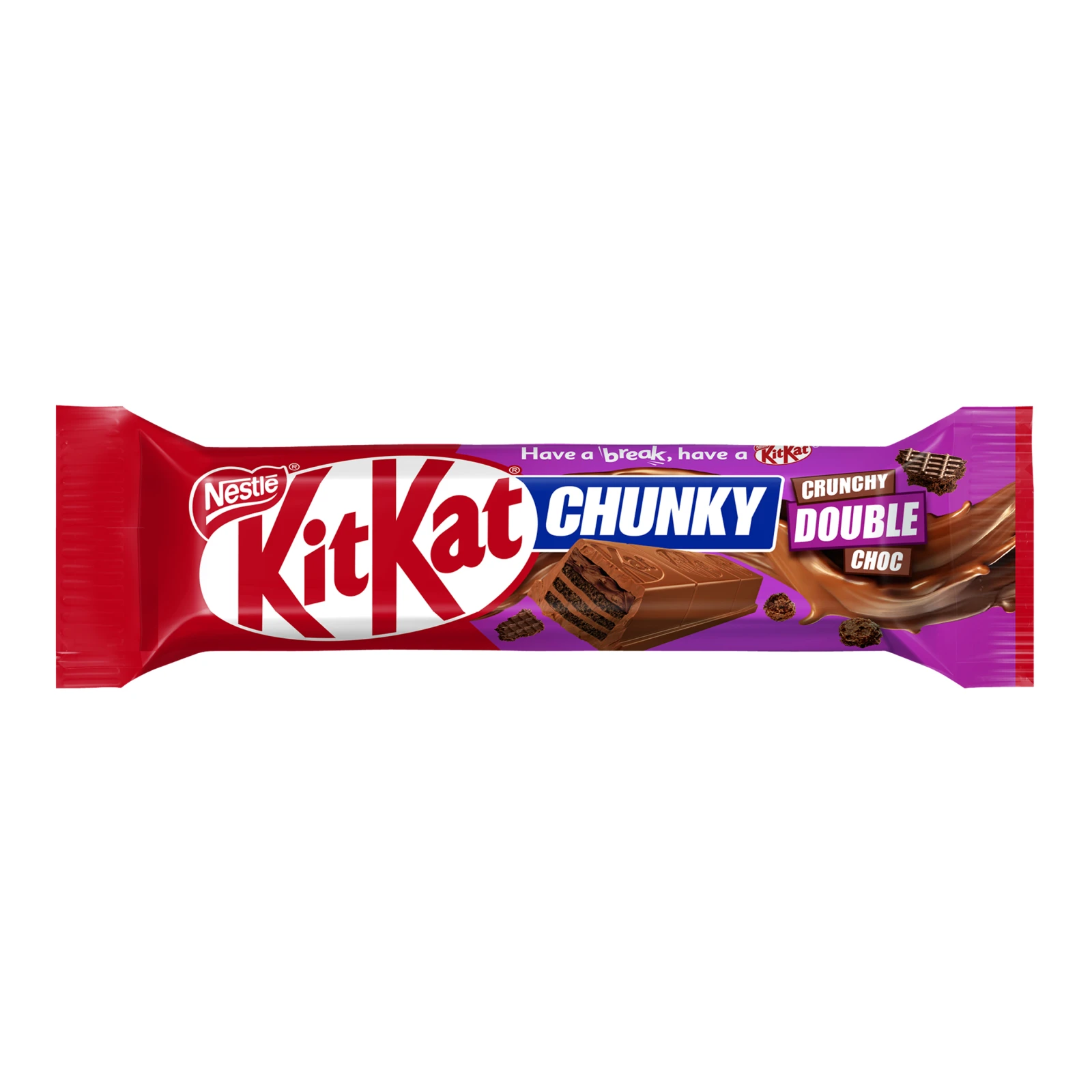 Батончик Kit Kat Chunky Crunchy Double Chok 42г Фото №:1