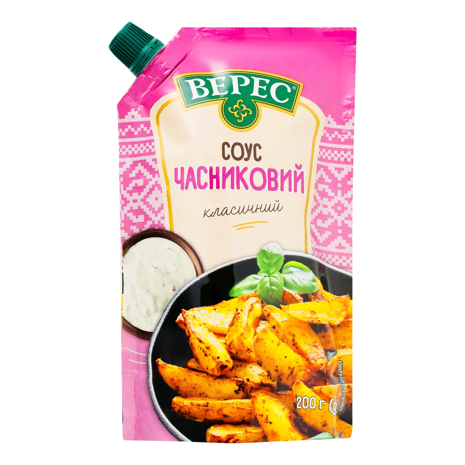 Соус Верес майонезний класичний Часниковий 200г Фото №:1