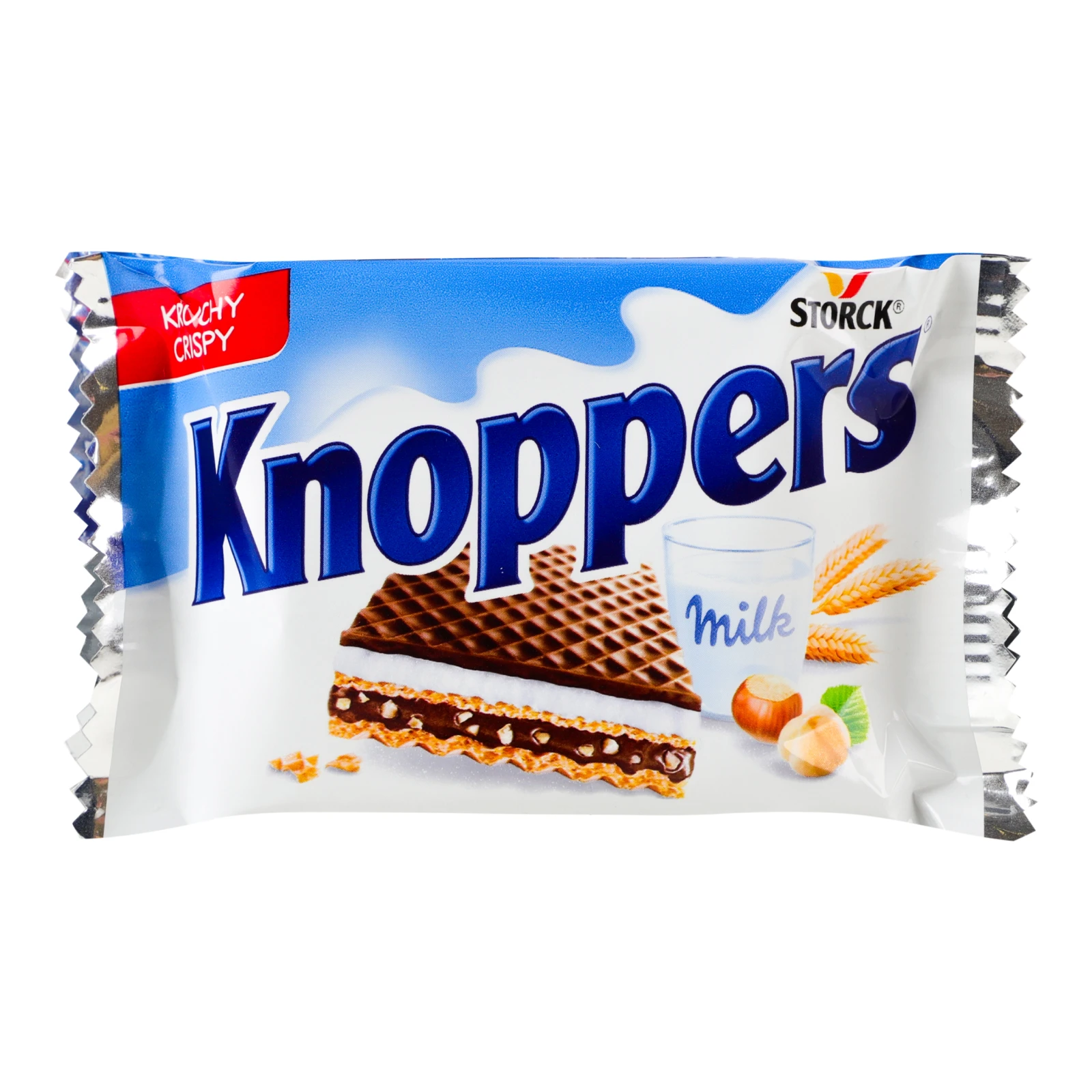 Вафлі Knoppers класичні Crispy 3*25г Фото №:1