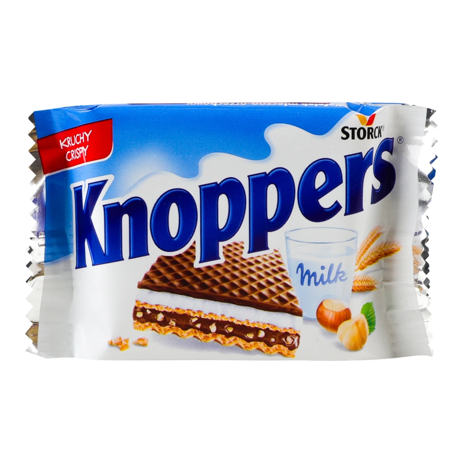 Вафлі Knoppers класичні з начинкою Молочно-горіховою 8х25г Фото №:1