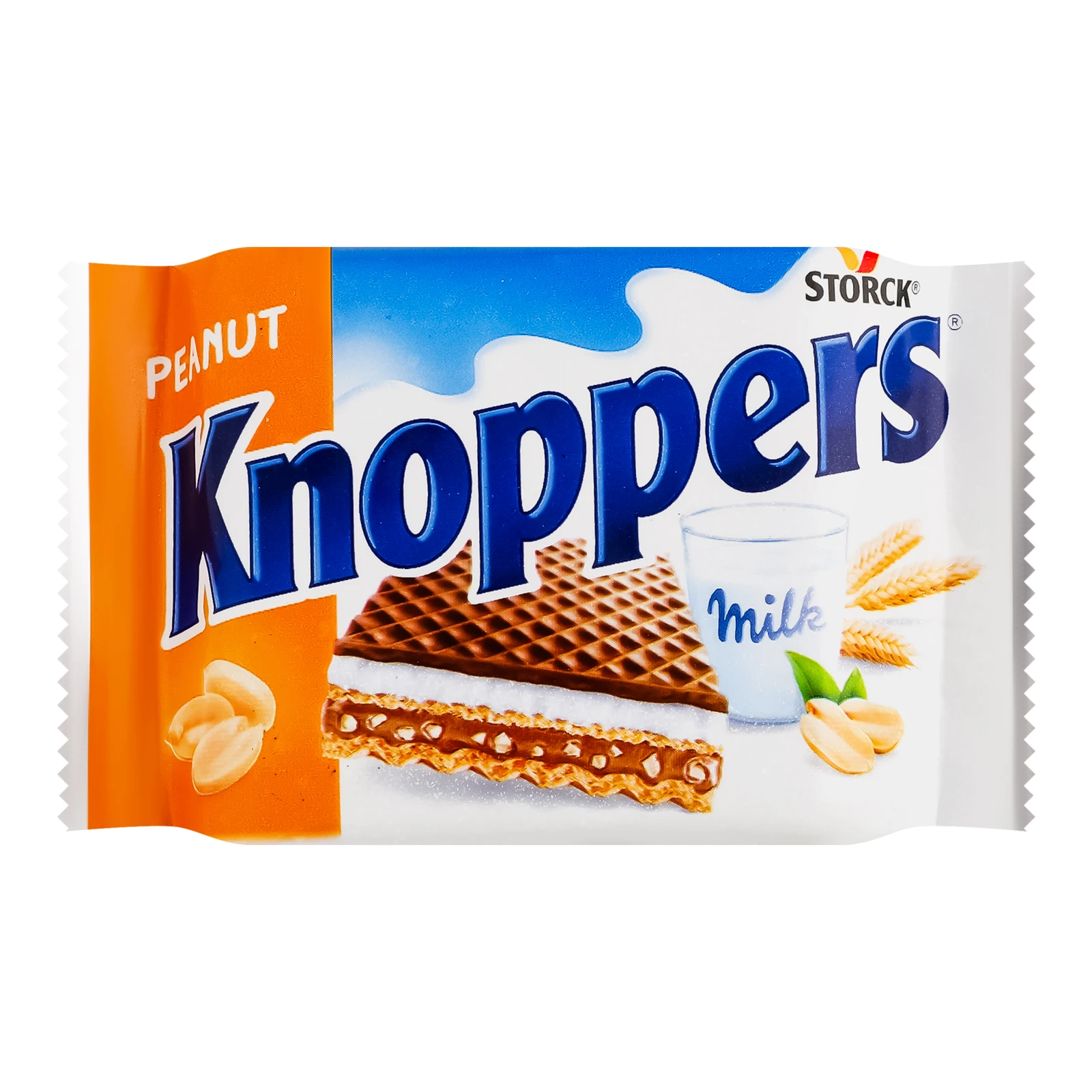 Вафлі Knoppers з начинкою Peanut 25г