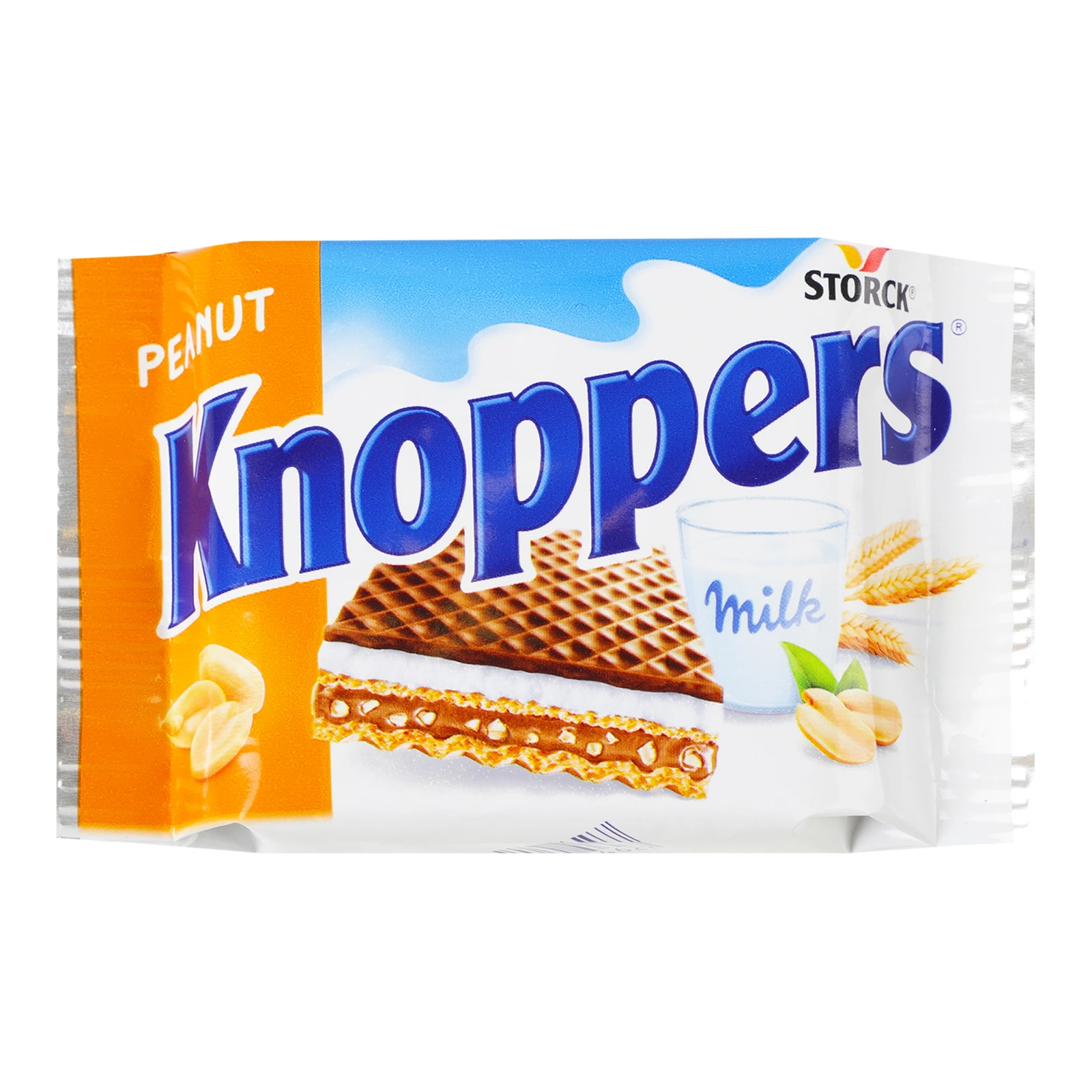 Вафлі Knoppers з начинкою Peanut 25г Фото №:1