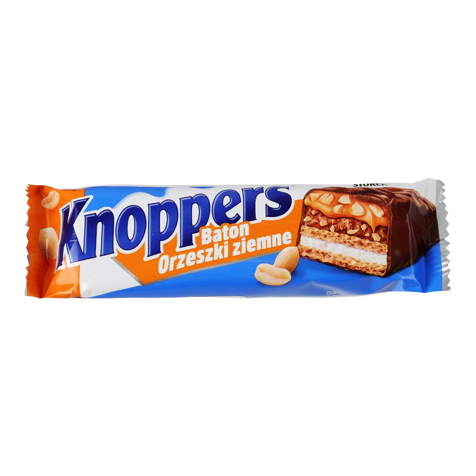 Батончик Knoppers вафельний з арахісом 40г Фото №:1