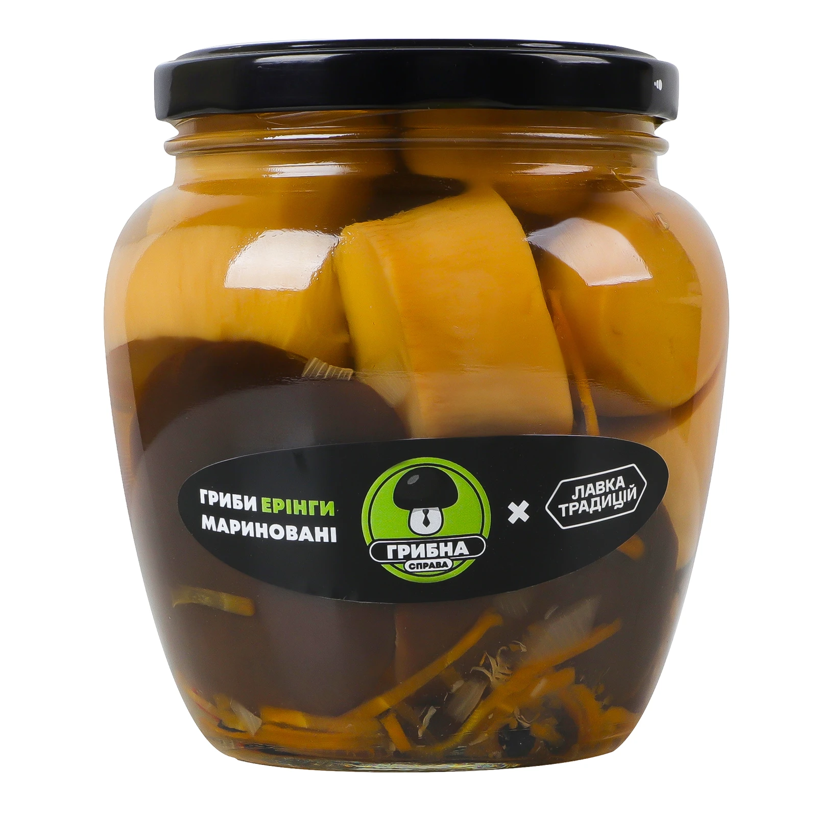 Гриби Грибна справа Ерінги мариновані 550г Фото №:1
