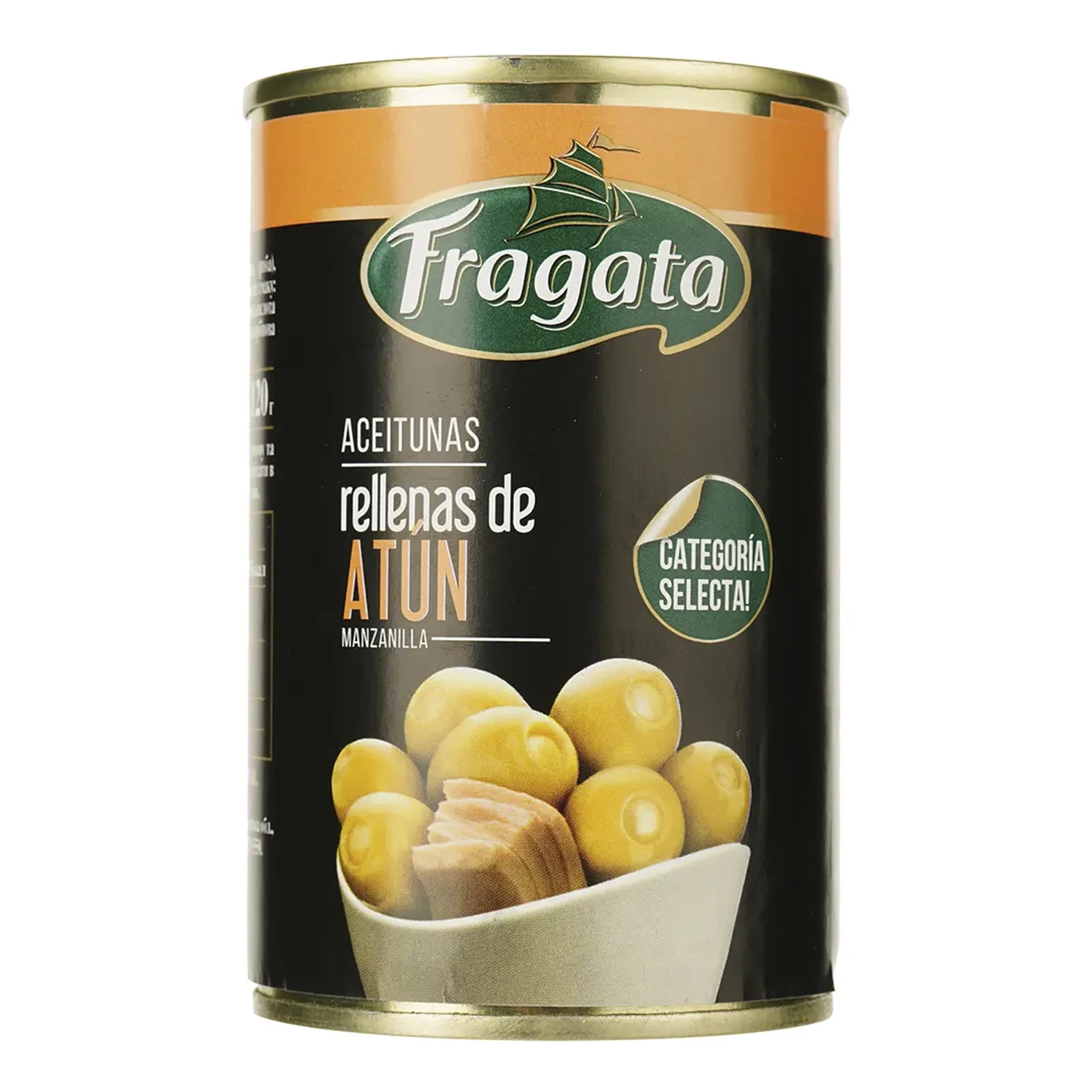 Оливки Fragata 300г з тунцем з/б Фото №:1