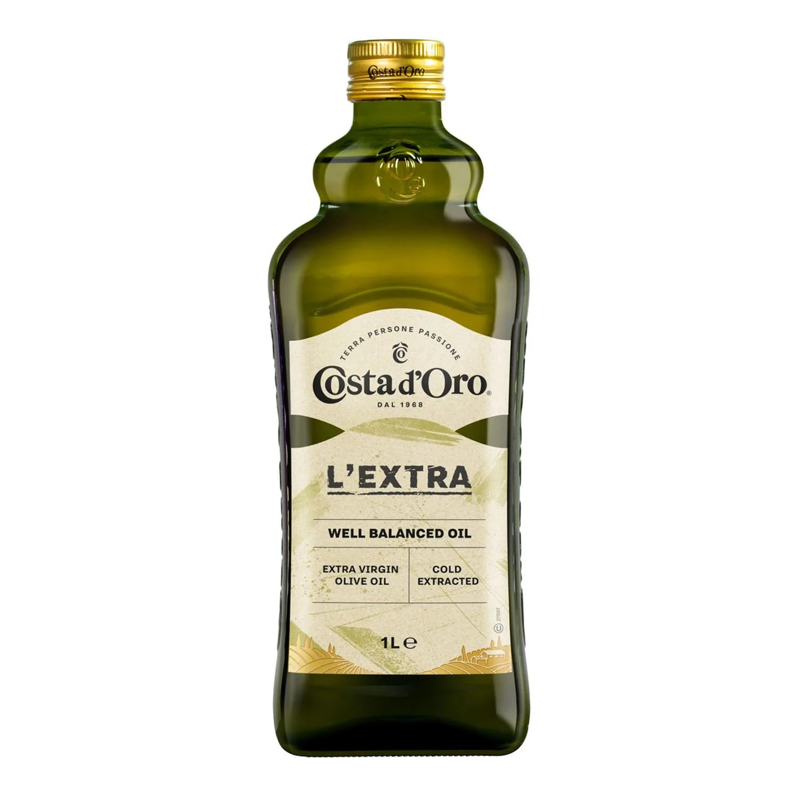 Олія Costa d`Oro 1л Extra Virgin оливкова Новинка Фото №:1