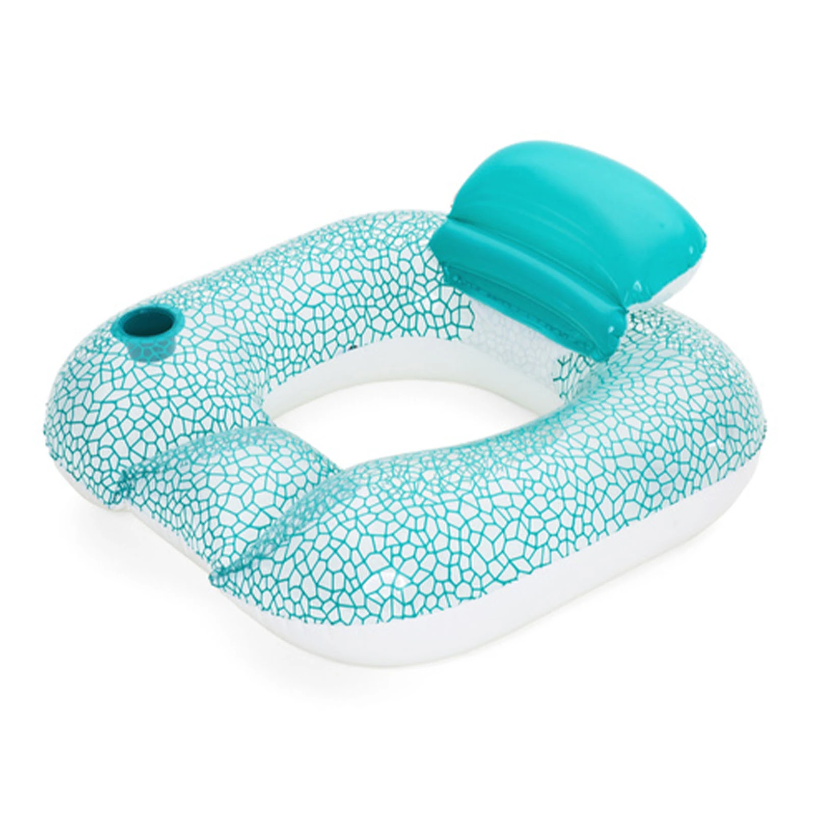 Плотик Bestway 43097 надувний 102-94см підсклянник рем.запл. Фото №:1