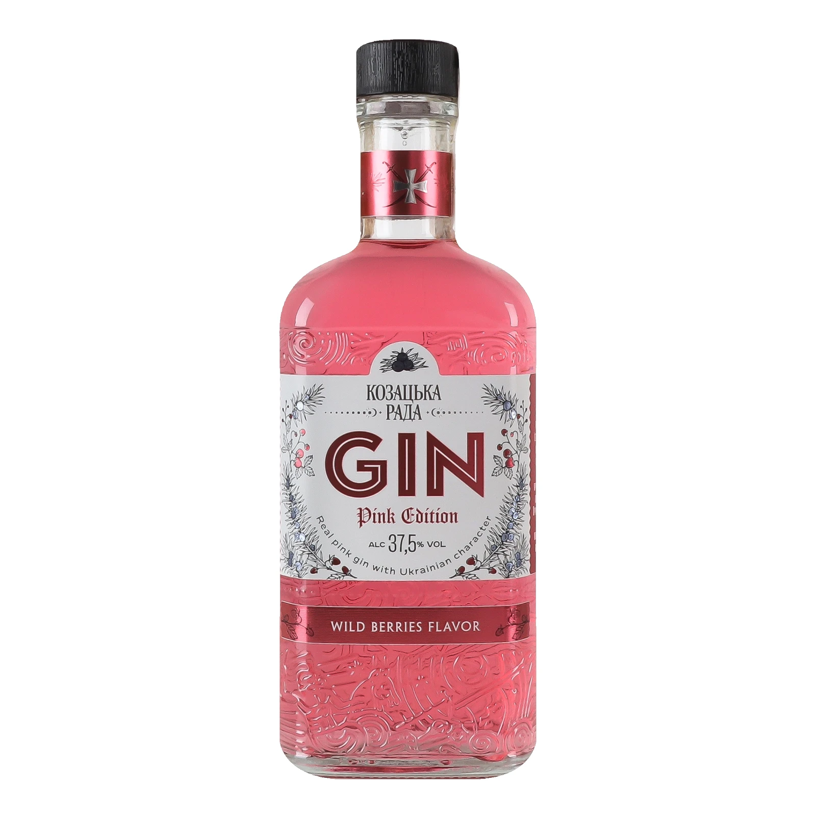 Джин Козацька Рада Pink Edition 37.5% 0.5л