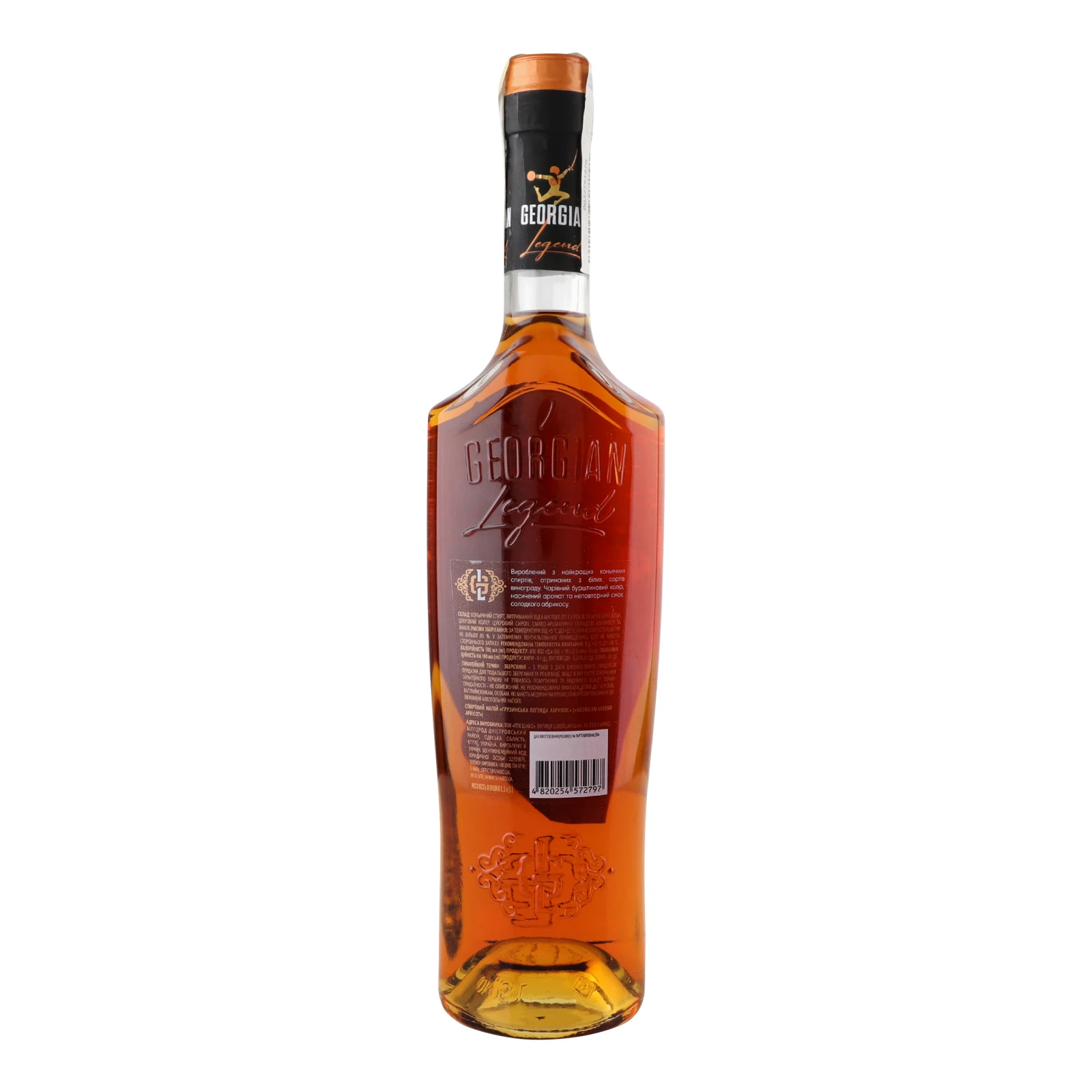 Напій спиртний Georgian Legend Royal apricot 30% 0.5л Фото №:2