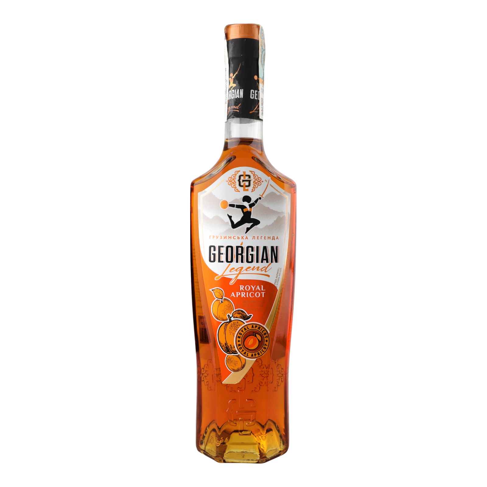 Напій спиртний Georgian Legend Royal apricot 30% 0.5л Фото №:1