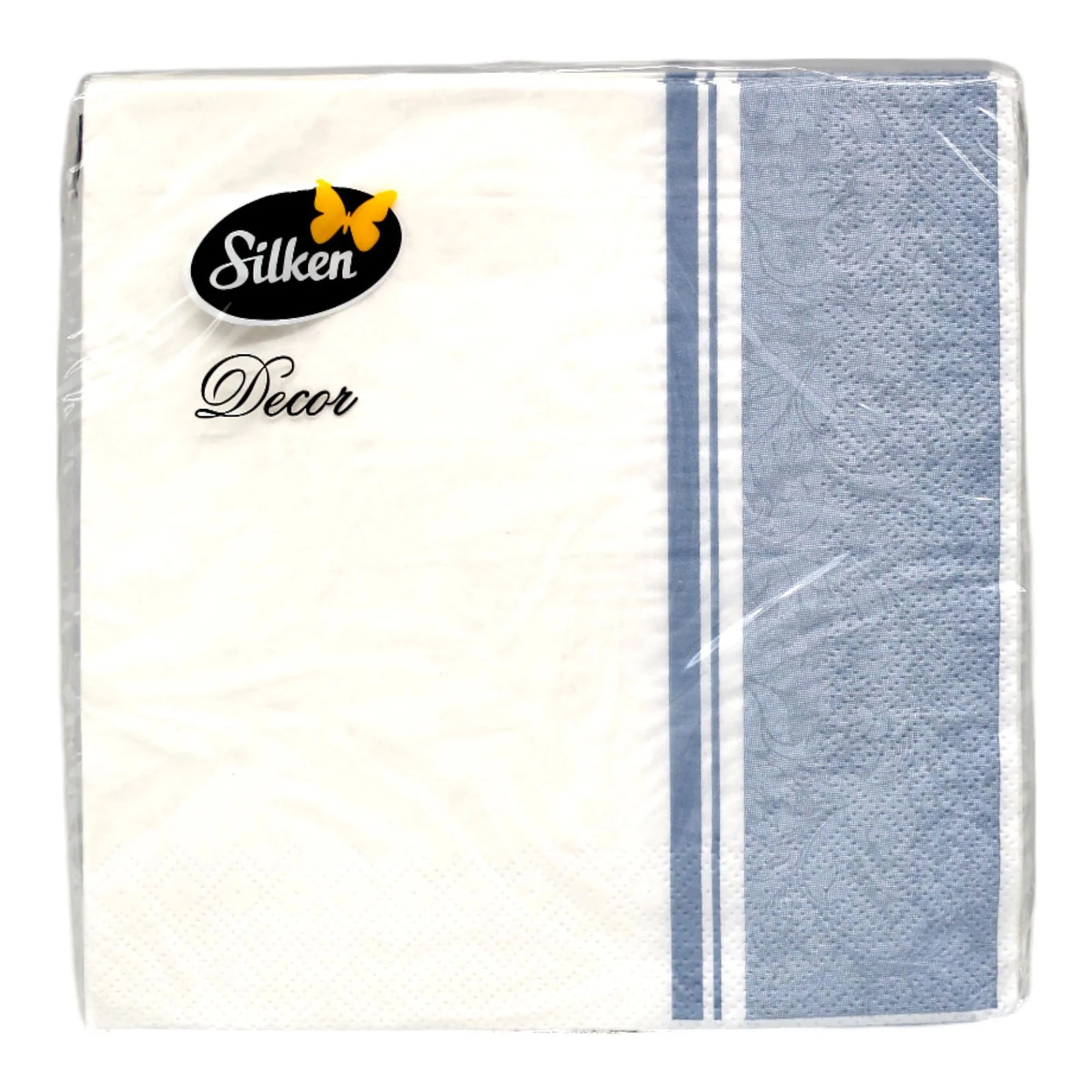 Серветки паперові Silken Дамаск 3333см 3шар Фото №:2