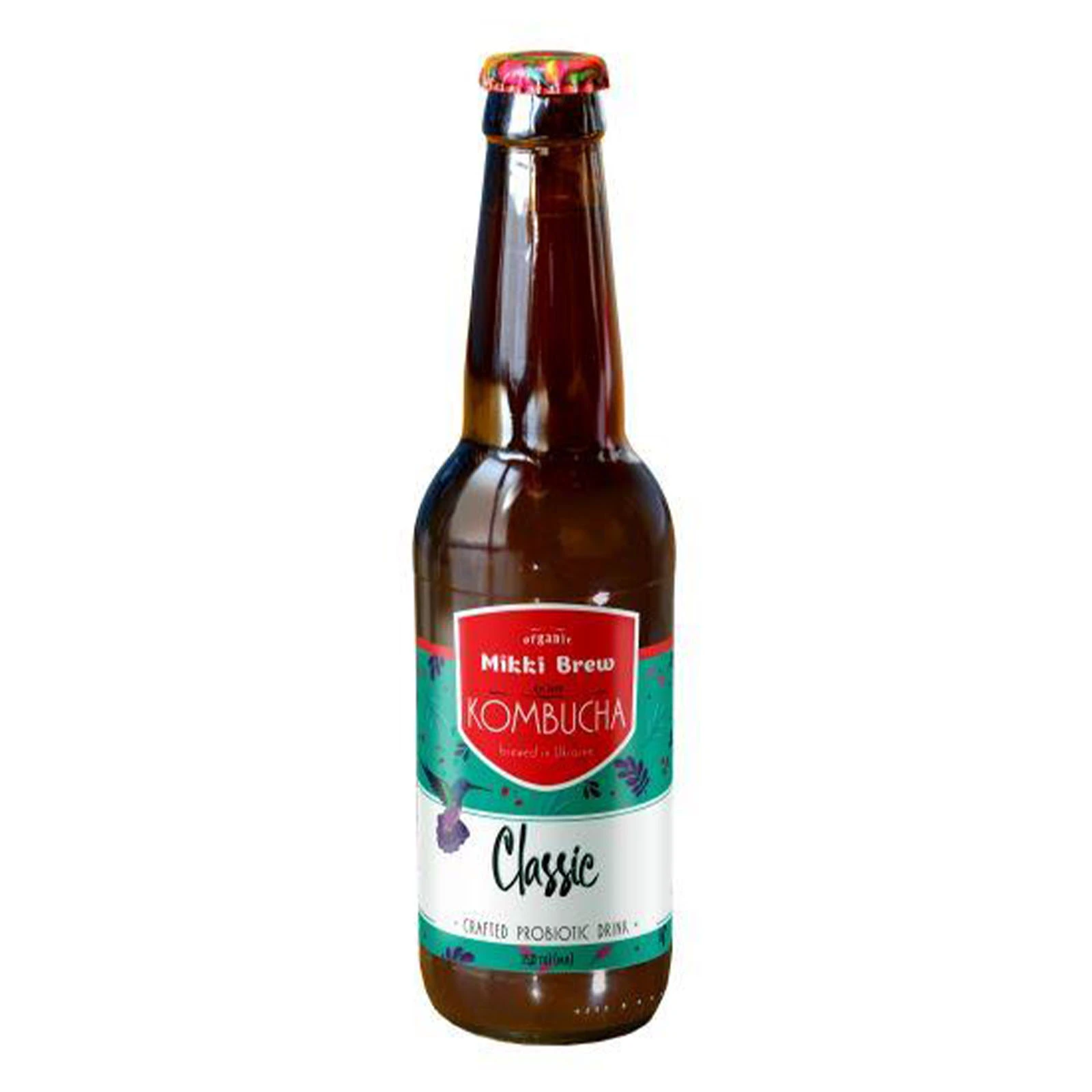 Напій Mikki Brew Комбуча слабогазований Classic 350мл