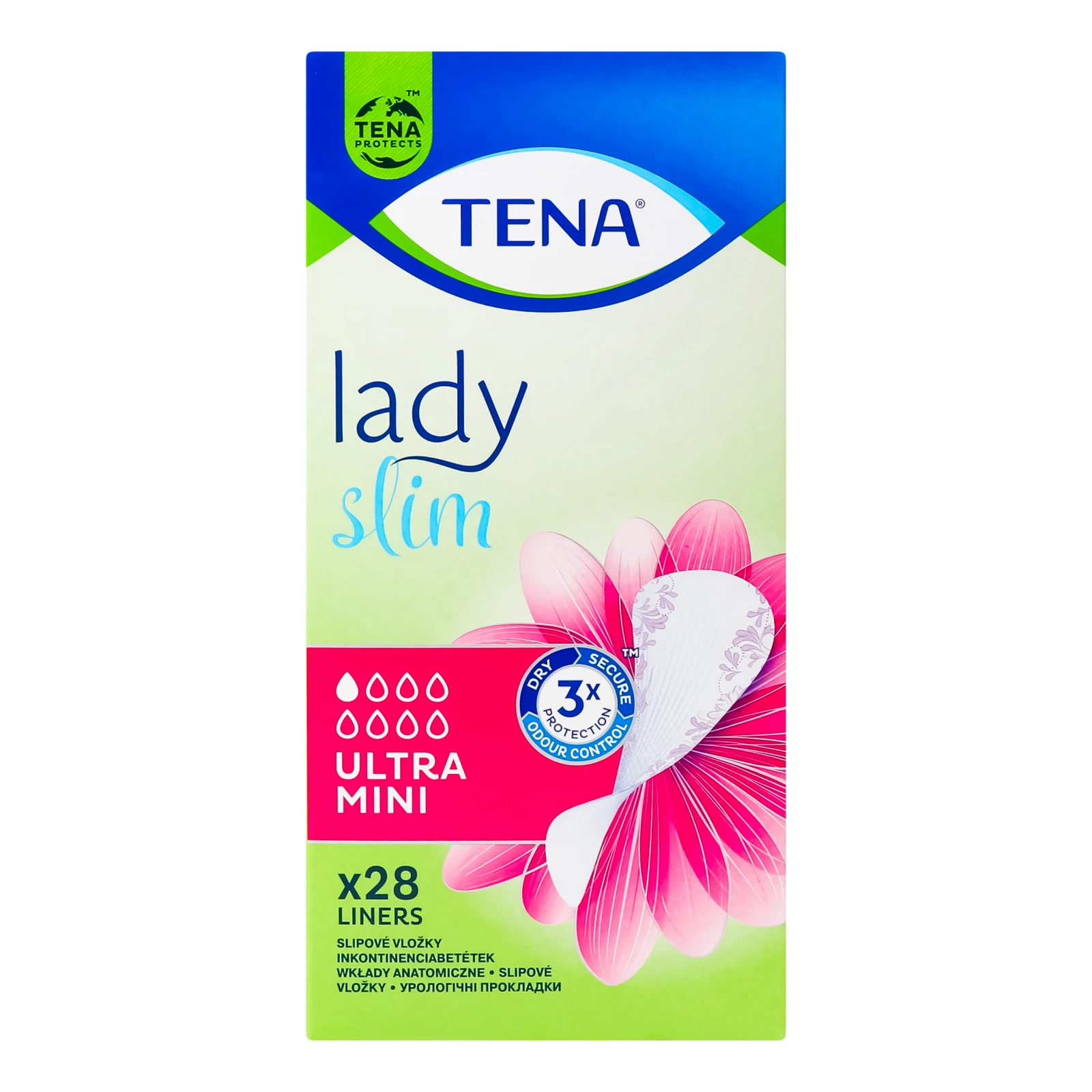 Прокладки урологічні Tena Lady Slim Ultra Mini 28шт Фото №:1