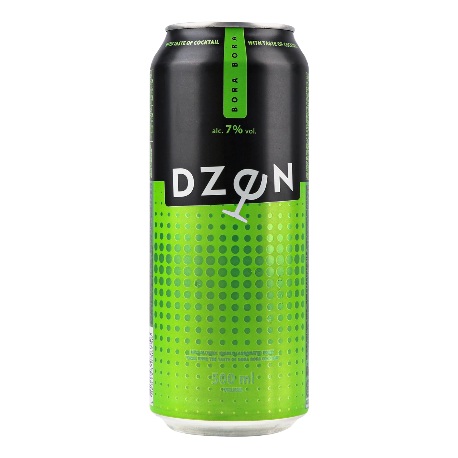 Напій слабоалкогольний Dzen сильногазований Бора Бора 7% 0.5л