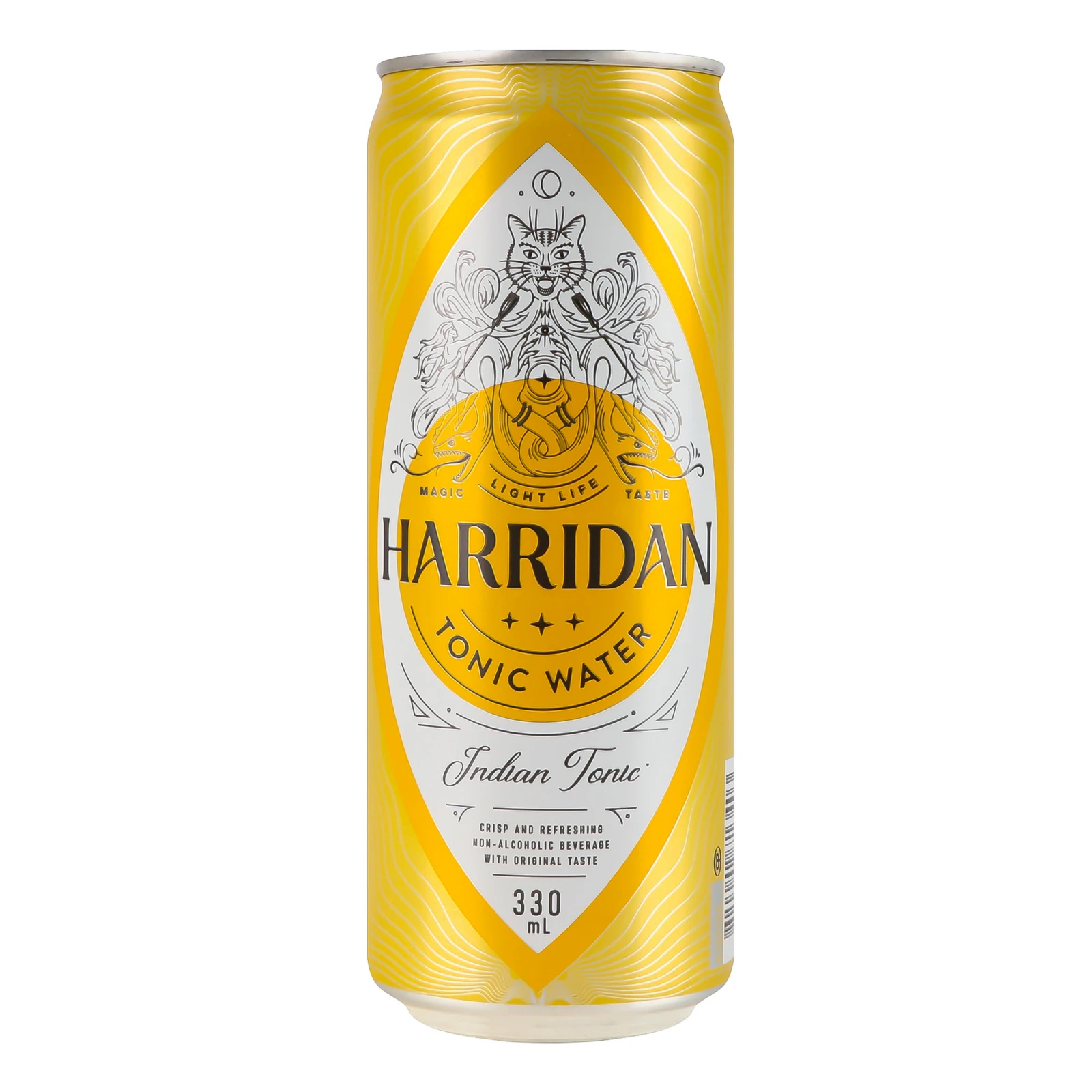 Напій Harridan Tonic Water Indian Tonic на ароматизаторах сильногазований 330мл