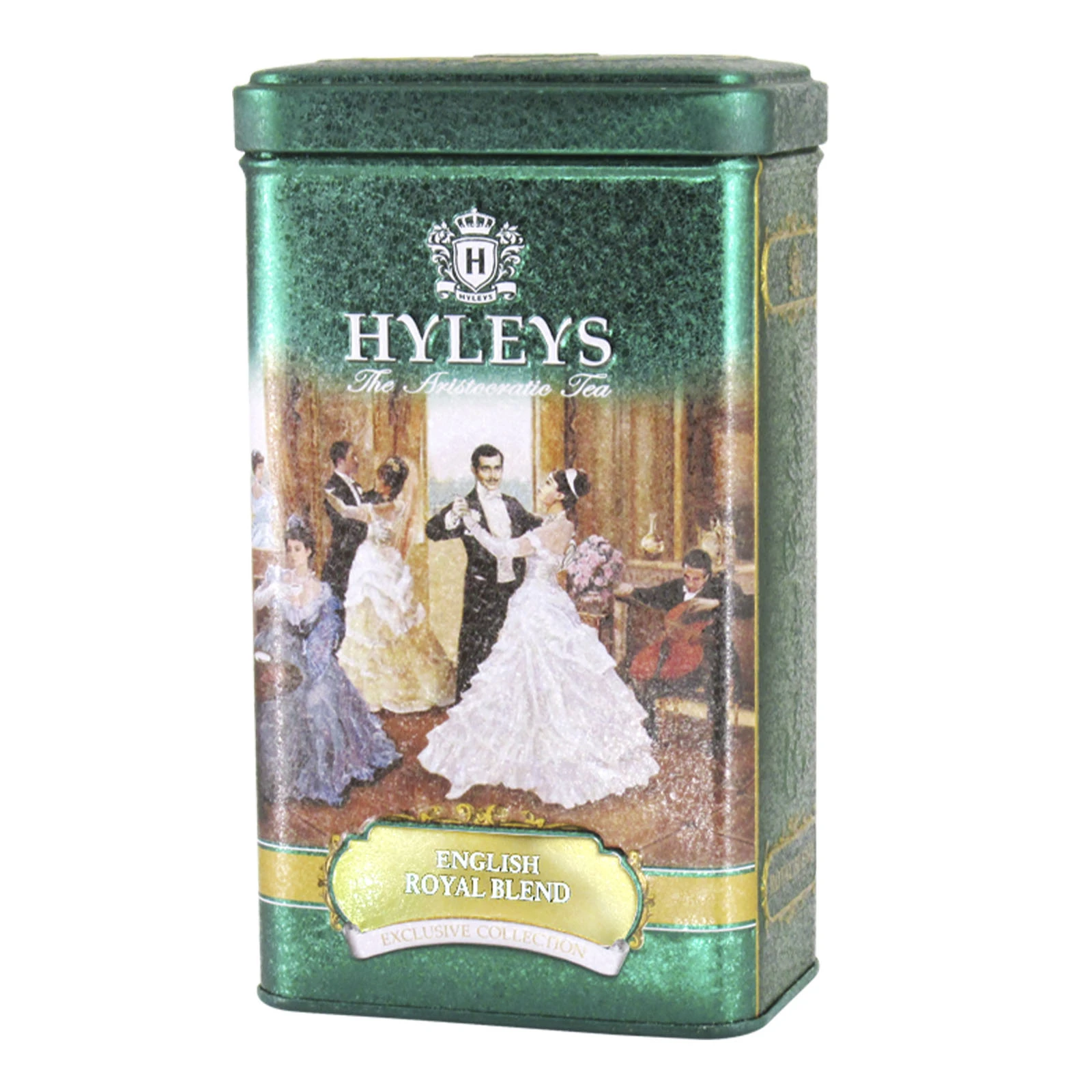 Чай Hyleys 100г Англійський Королівський купаж крупнолистовий чорний з/б Фото №:1