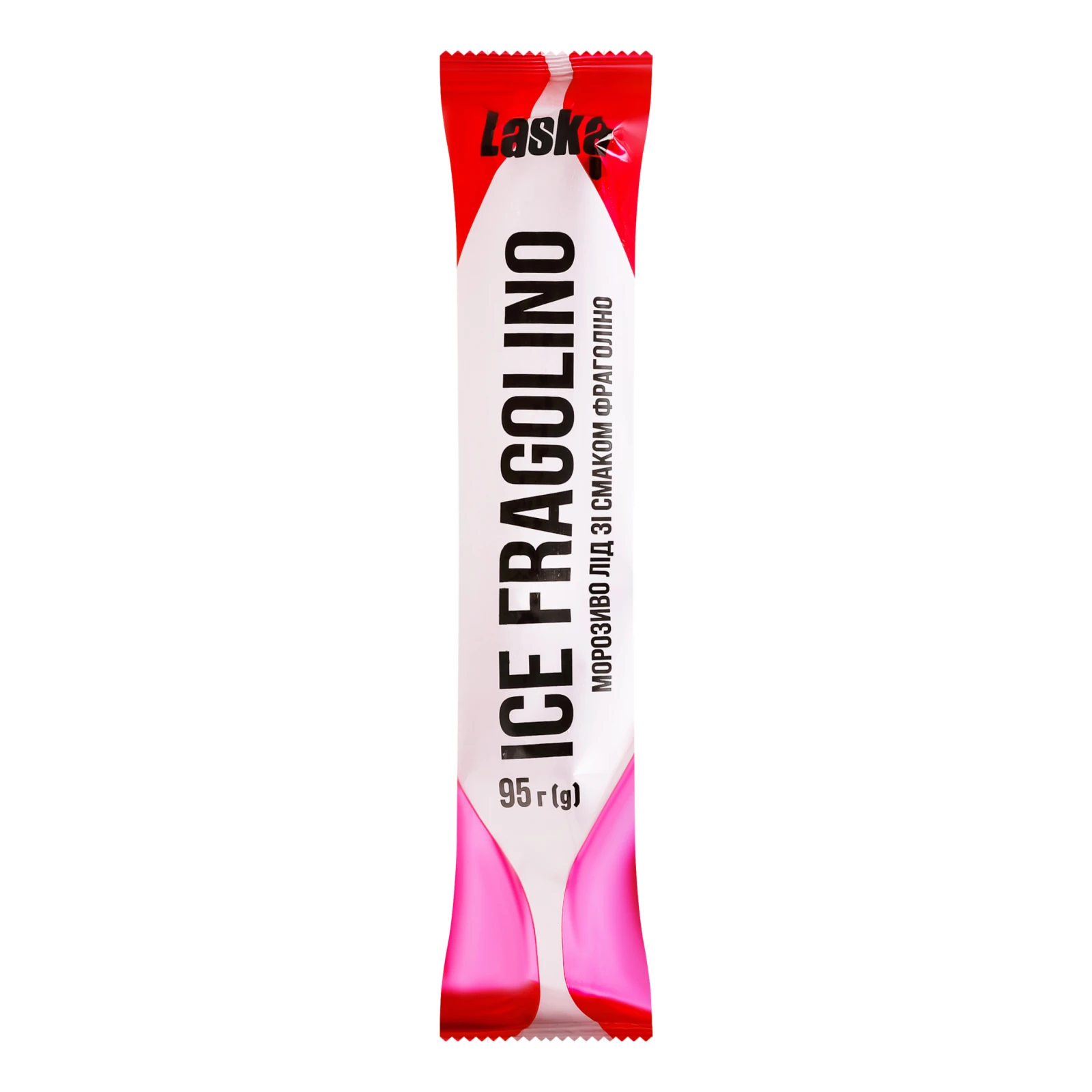 Морозиво Laska Ice Fragolino лід 95г Фото №:1
