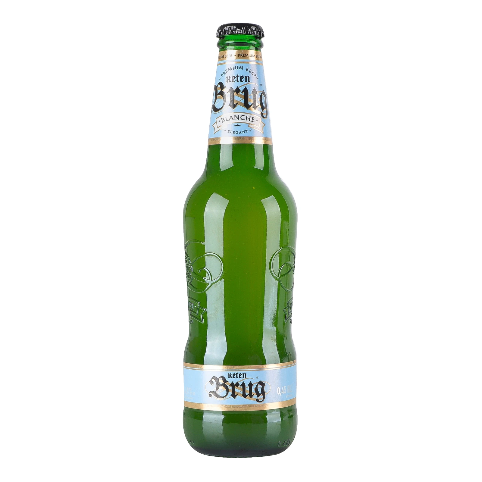 Пиво Keten Brug Blanche Elegant пастеризоване 4.8% 0.45л Фото №:1
