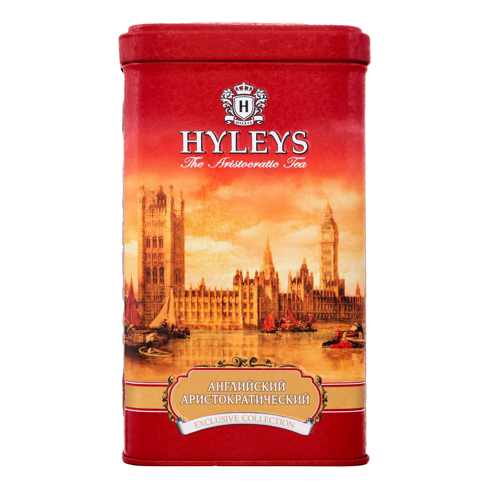 Чай Hyleys Англійський аристократичний чорний байховий цейлонський крупнолистовий 100г Фото №:1