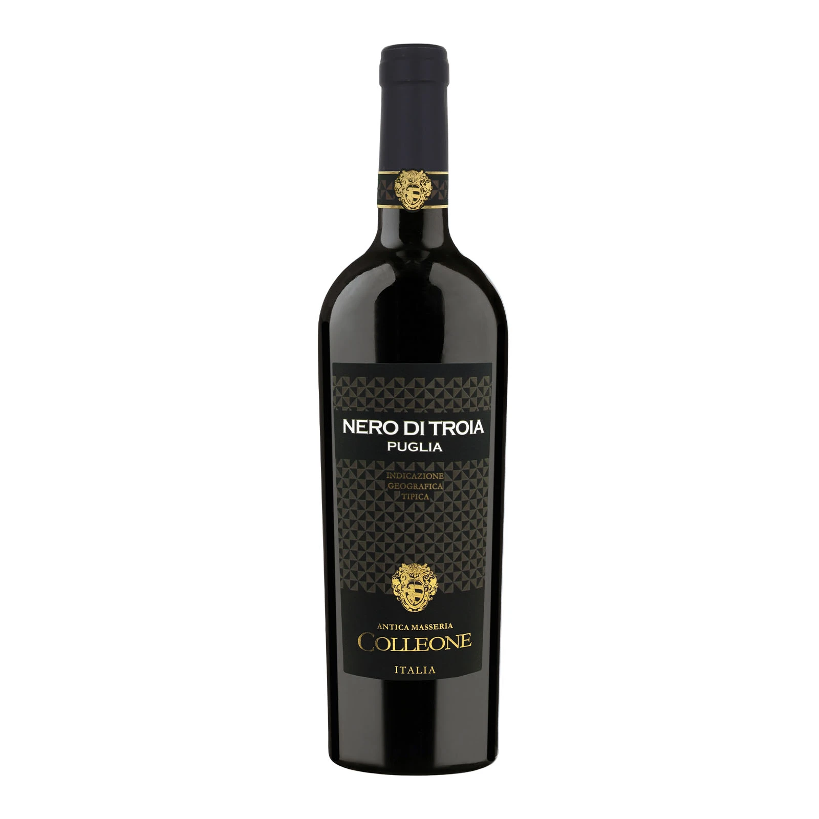 Вино Antica Masseria Colleone Nero di Troia Puglia IGT червоне сухе 14% 0.75л