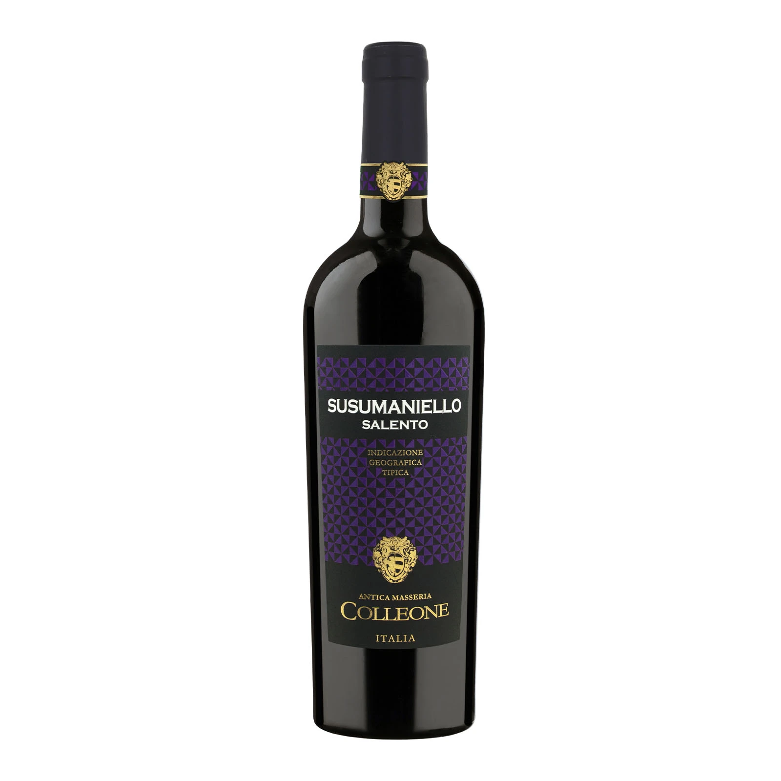 Вино Antica Masseria Colleone Susumaniello Salento IGT червоне сухе 15% 0.75л Фото №:1