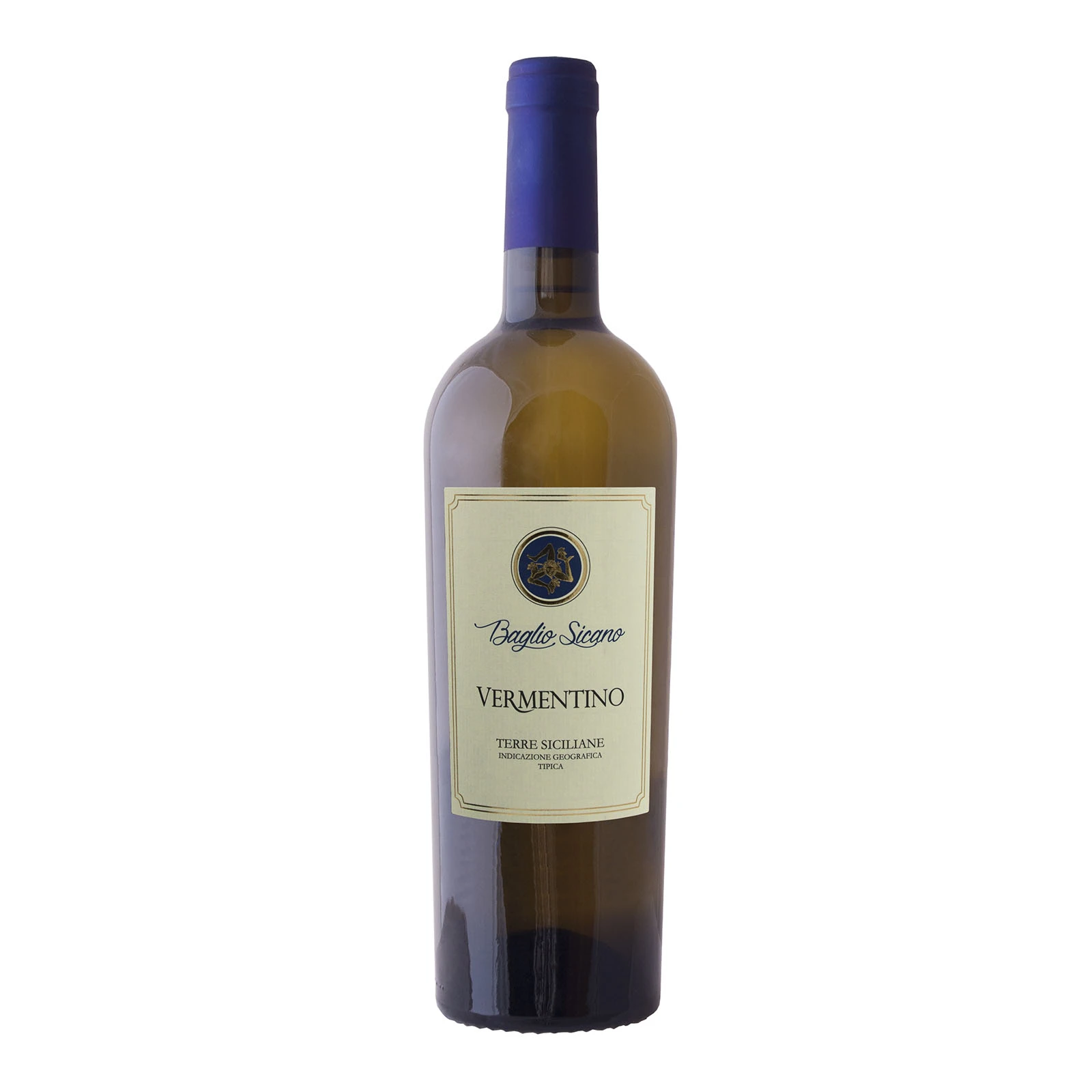 Вино Baglio Sicano Vermentino Terre Siciliane IGT біле сухе 12.5% 0.75л Фото №:1