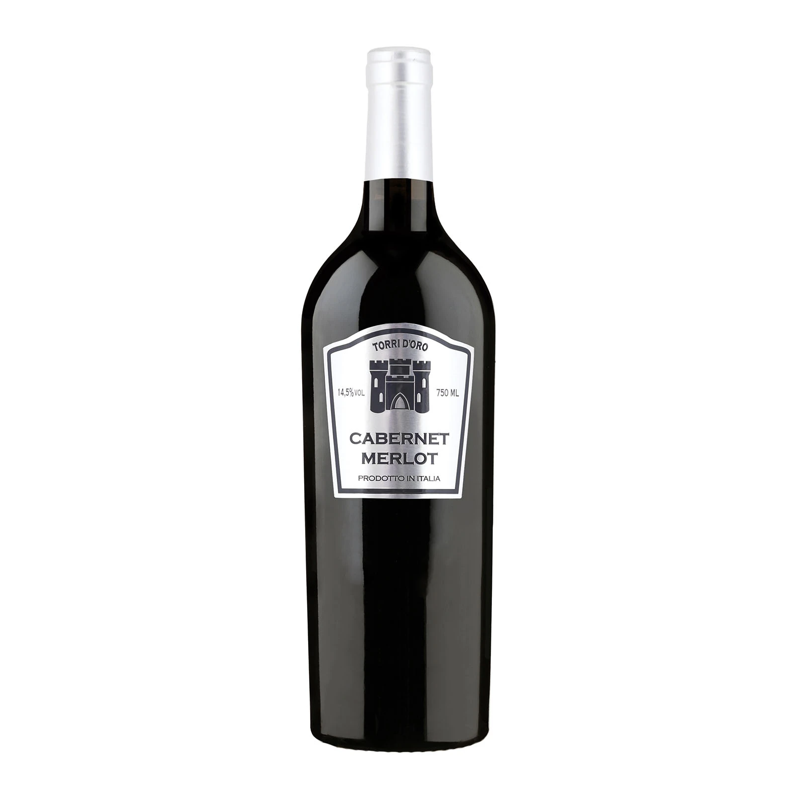Вино Torri d`oro Cabernet Merlot Terre Siciliane IGT червоне сухе 14.5% 0.75л Фото №:1