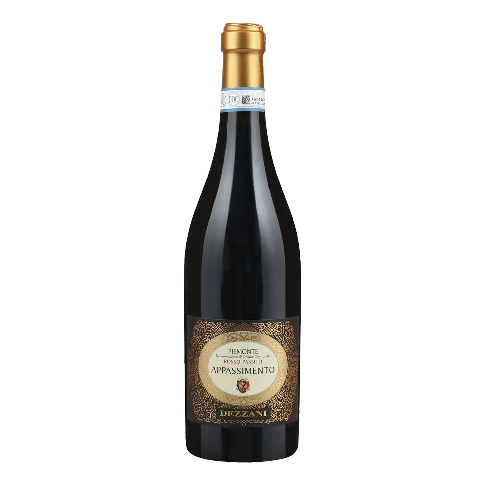 Вино Dezzani Piemonte Rosso Passito DOC червоне сухе 14% 0.75л Фото №:1