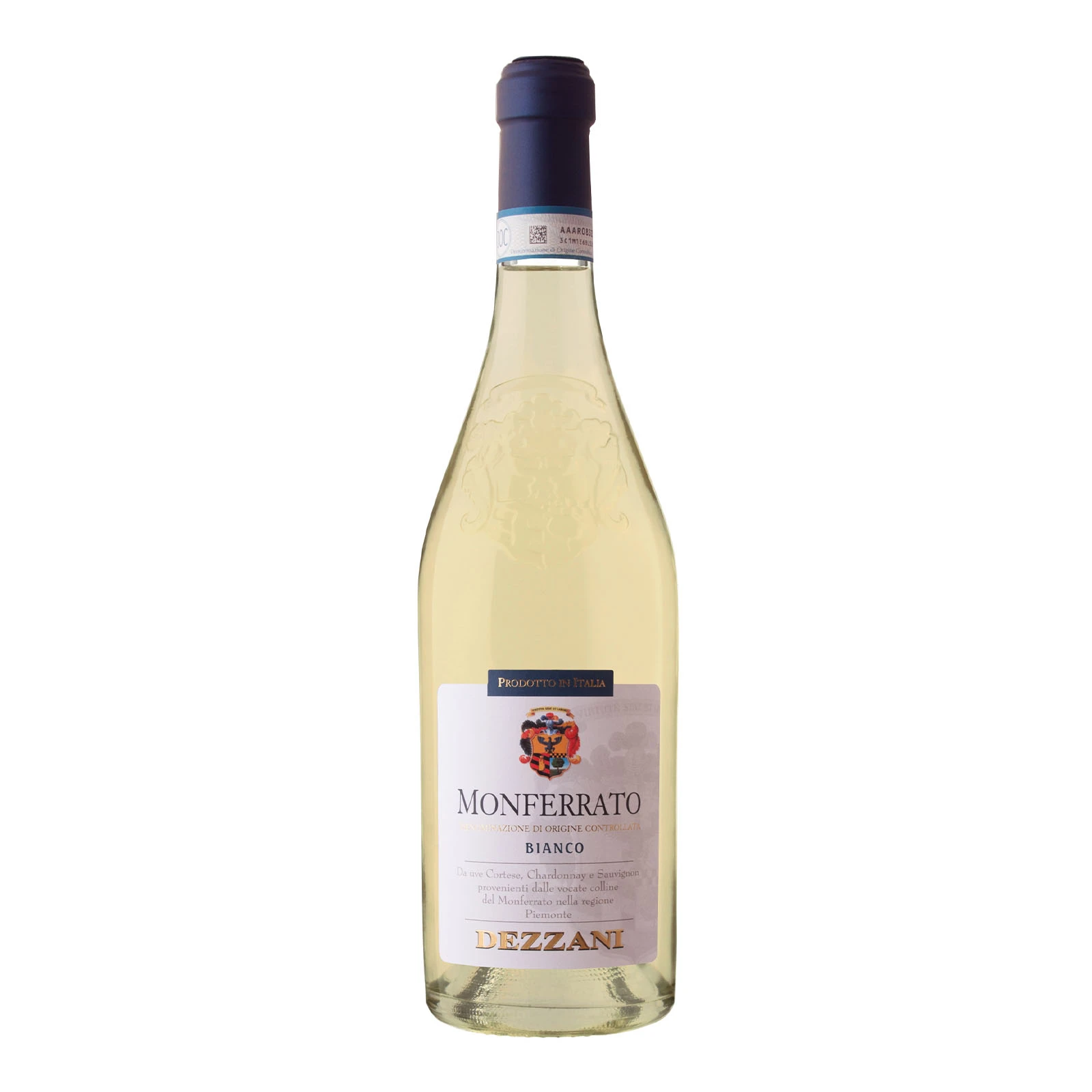 Вино Dezzani Monferrato Bianco DOC біле сухе 12.5% 0.75л Фото №:1