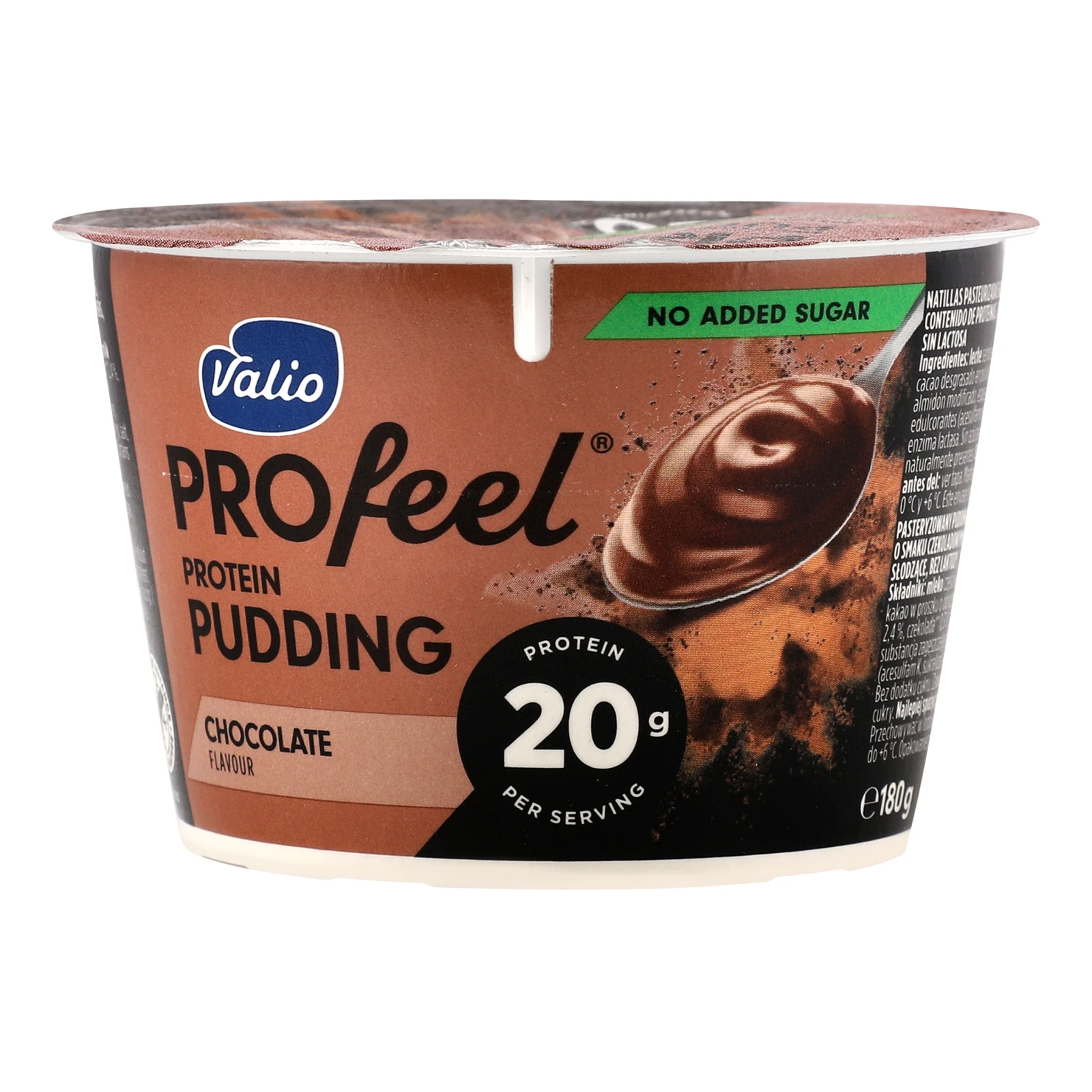 Пудинг Valio PROfeel протеїновий без лактози Chocolate 180г Фото №:2