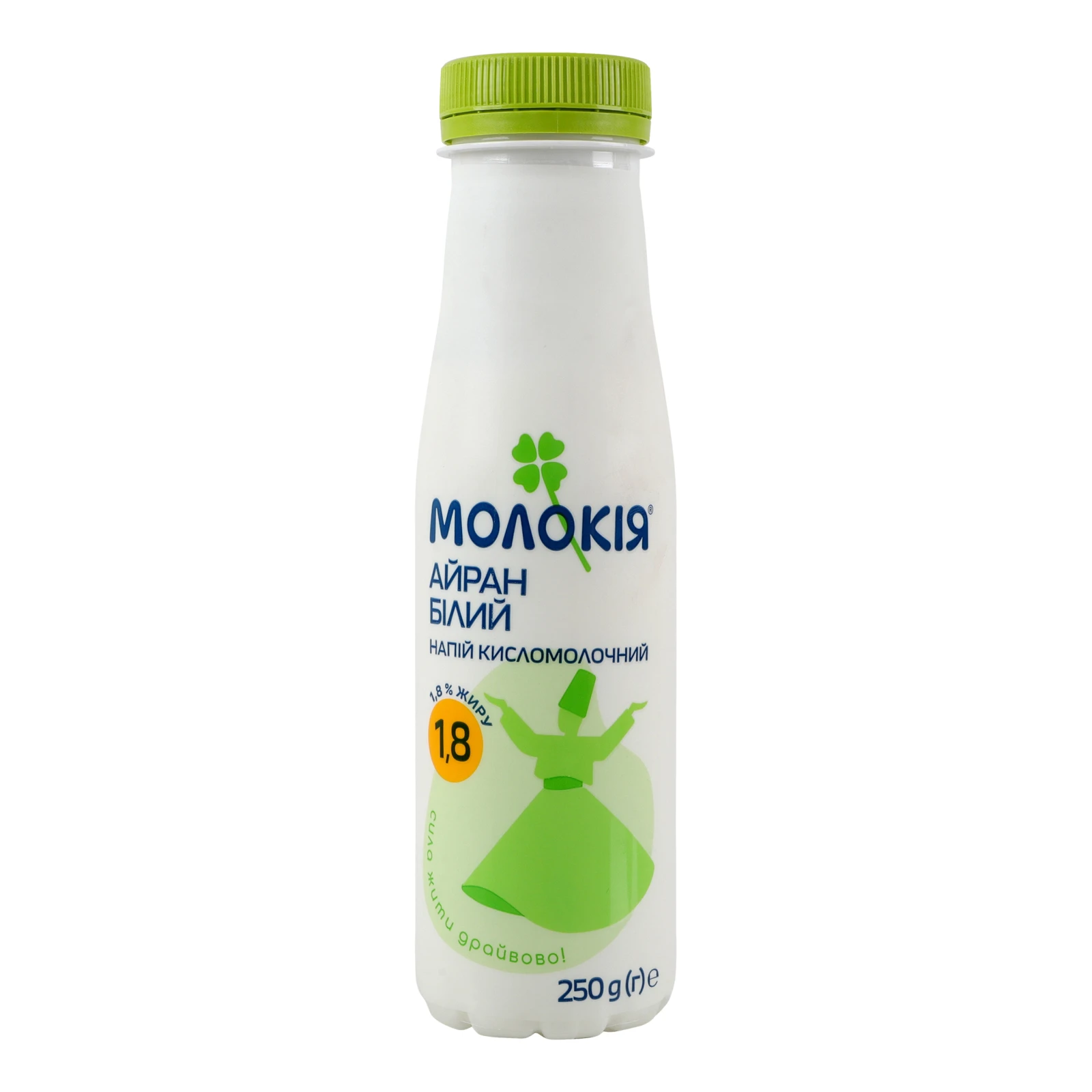 Айран Молокія білий 1.8% 250г
