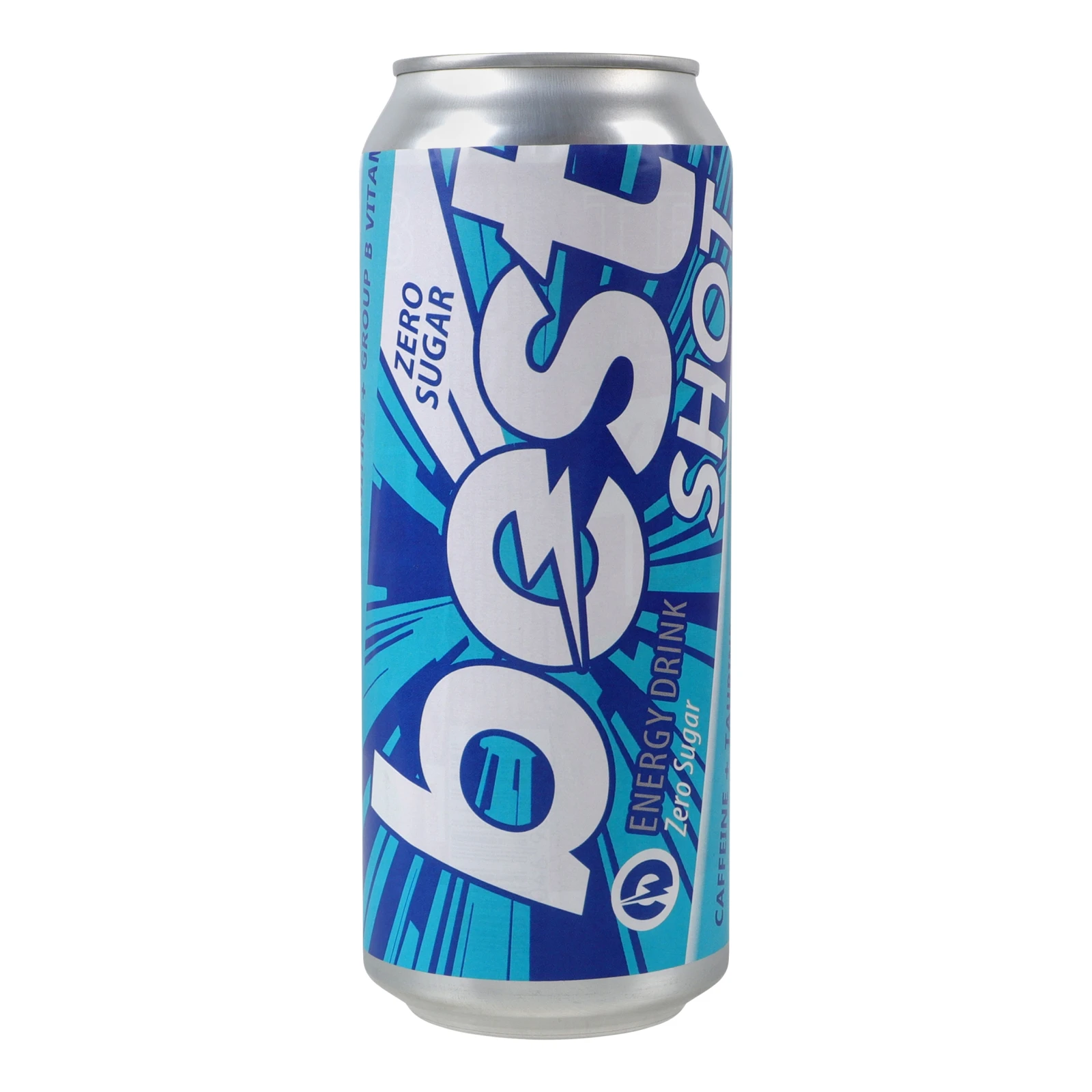 Напій енергетичний Best Shot Zero sugar безалкогольний сильногазований 0.5л Фото №:1