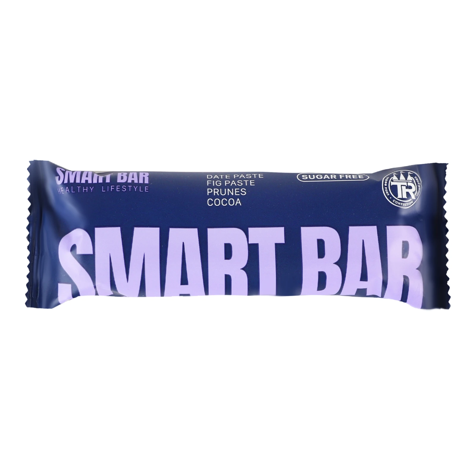 Батончик Truff Royal Smart Bar фініковий з інжиром, чорносливом та какао-порошком 40г Фото №:1