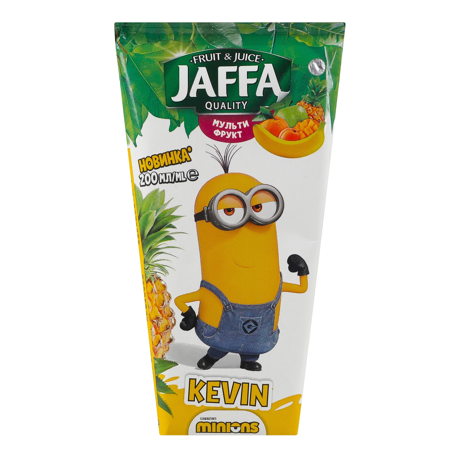 Нектар Jaffa Minions Kevin пастеризований Мультифрукт 200мл