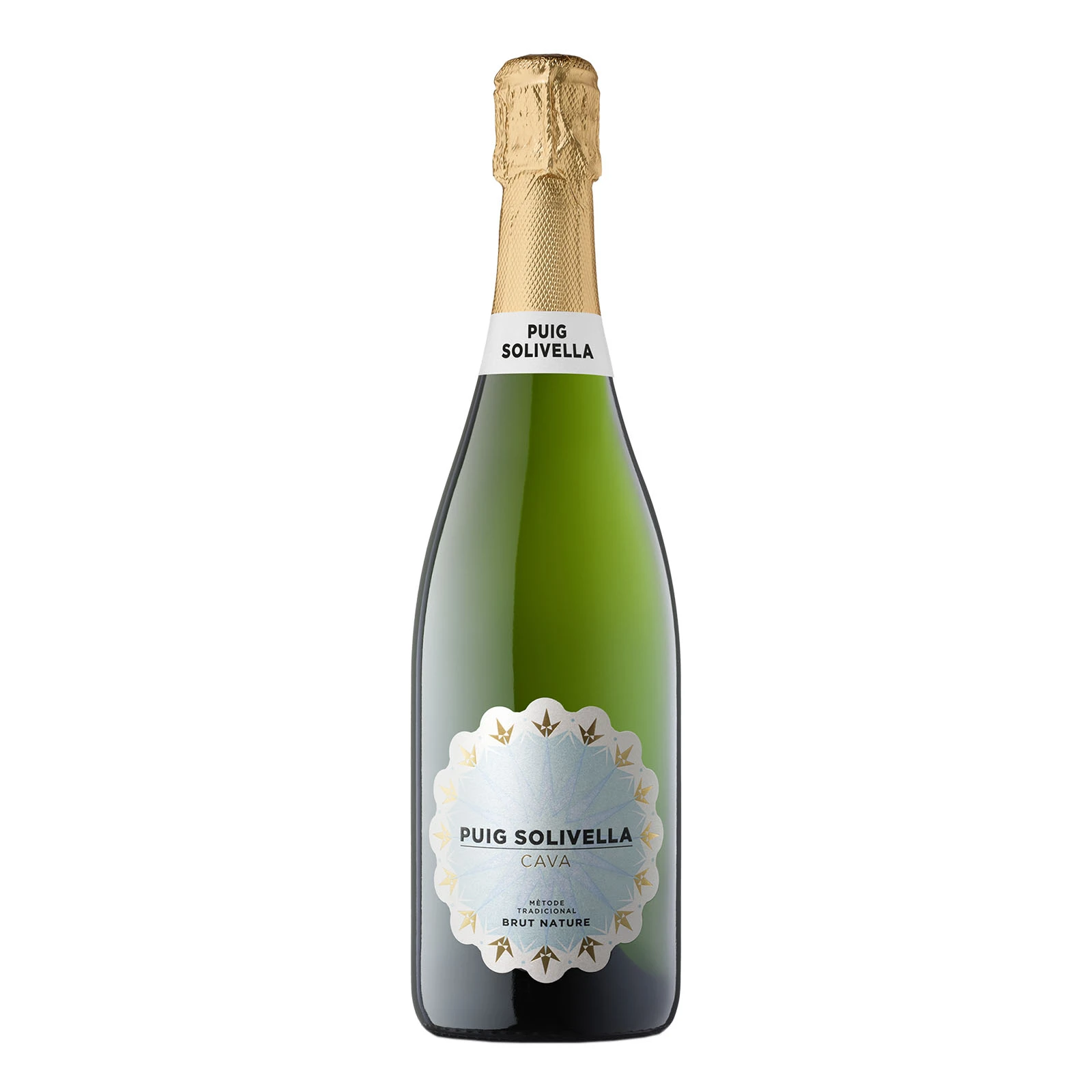 Вино ігристе Puig De Solivella Cava Brut Natyre біле брют 11.5% 0.75л Фото навігації №:1
