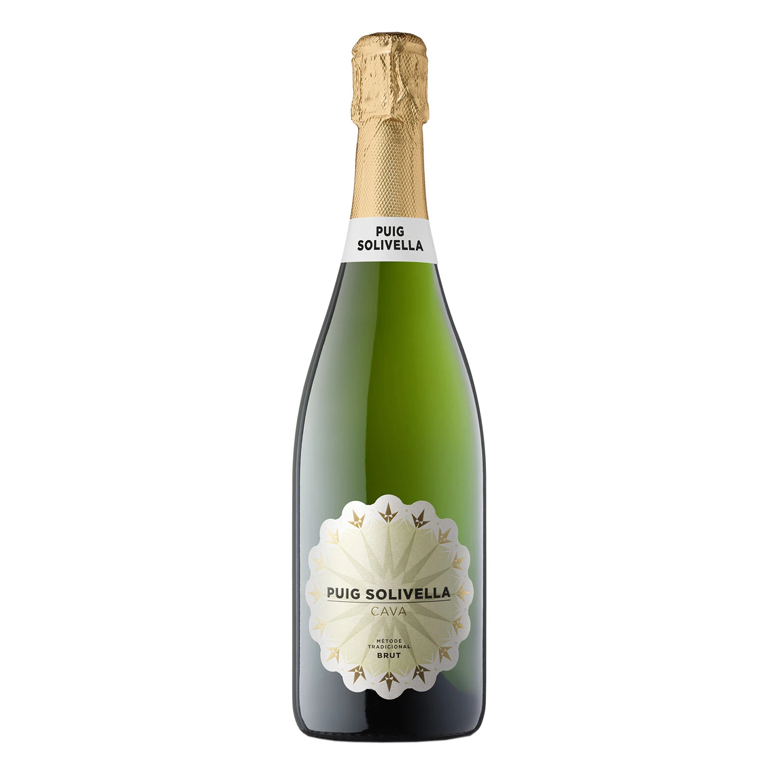 Вино ігристе Puig De Solivella Cava Brut біле брют 11.5% 0.75л