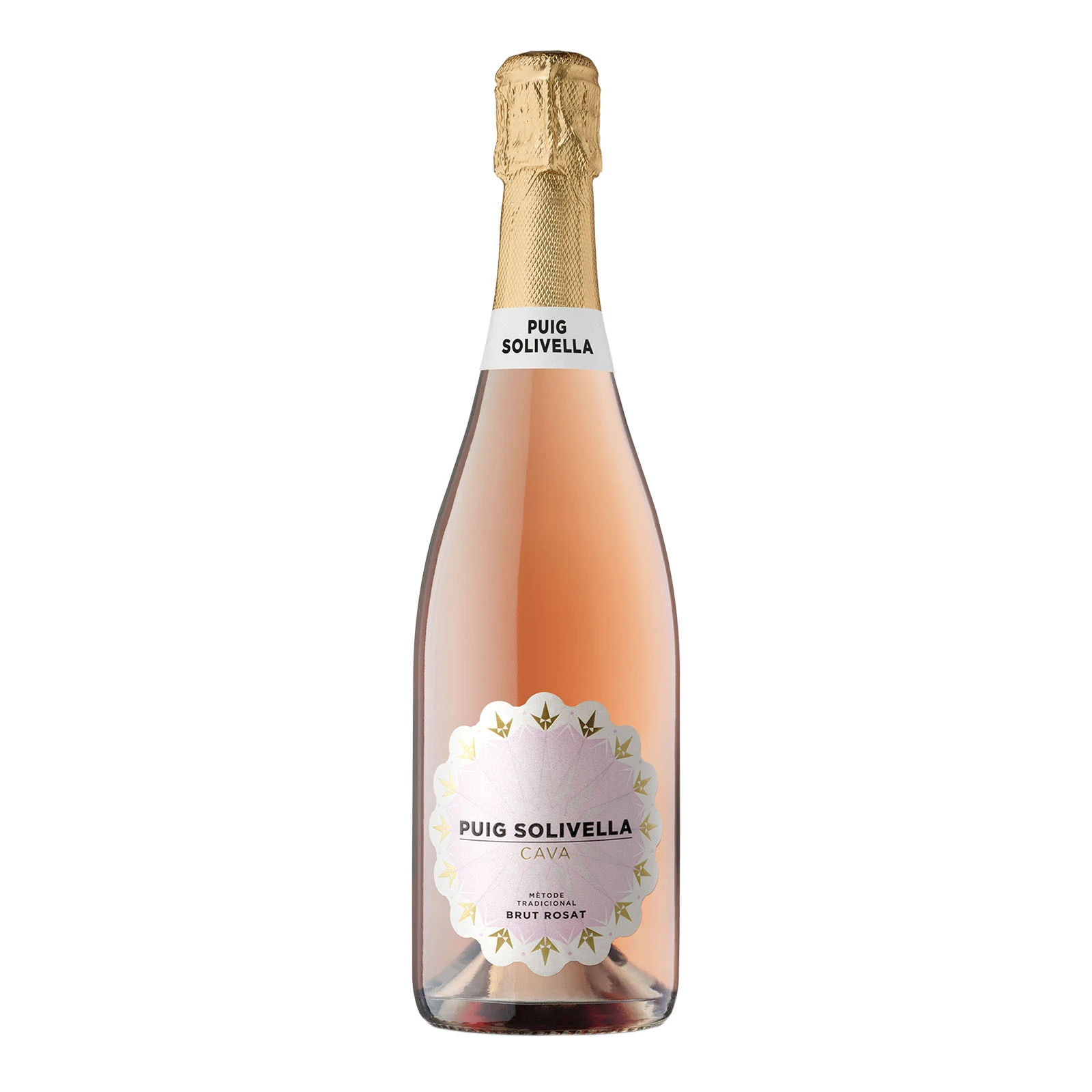Вино ігристе Puig De Solivella Cava Brut Rosat рожеве брют 11.5% 0.75л